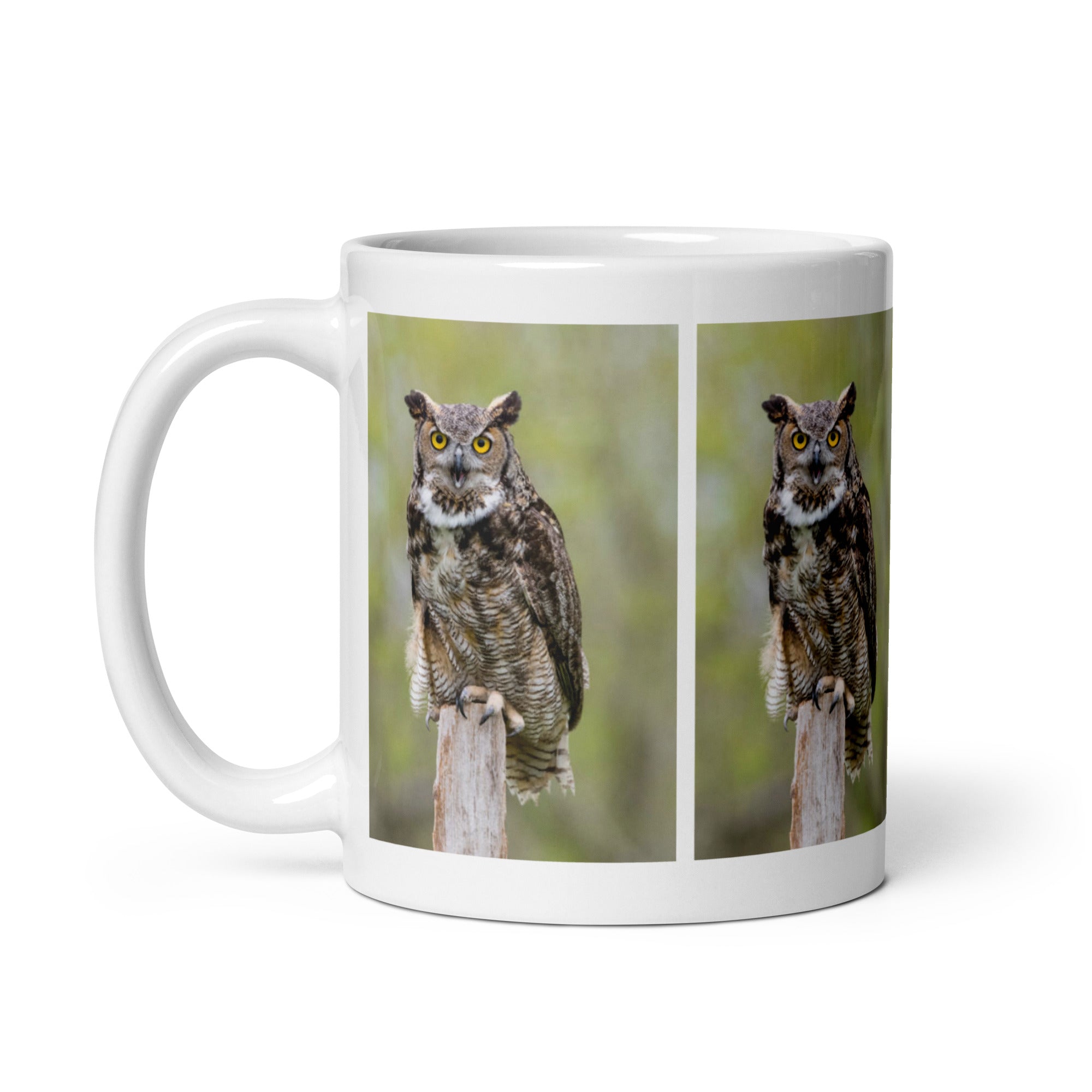 "Owl Mug #1: The Wise Watcher (Ceramic)"