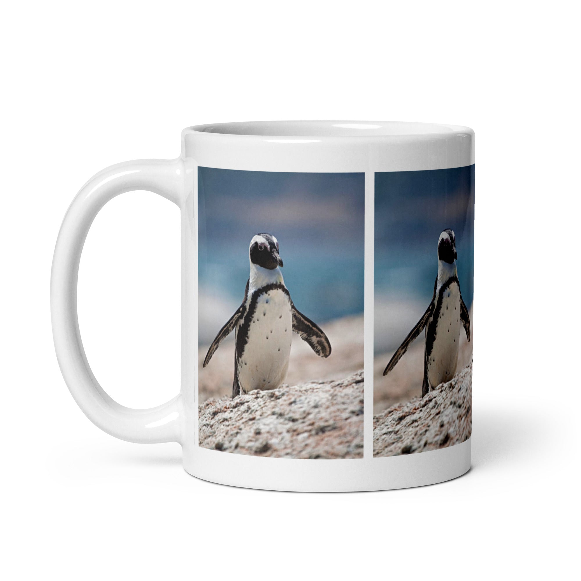 "African Penguin Mug #1: The Waddling Wonder (Ceramic)"