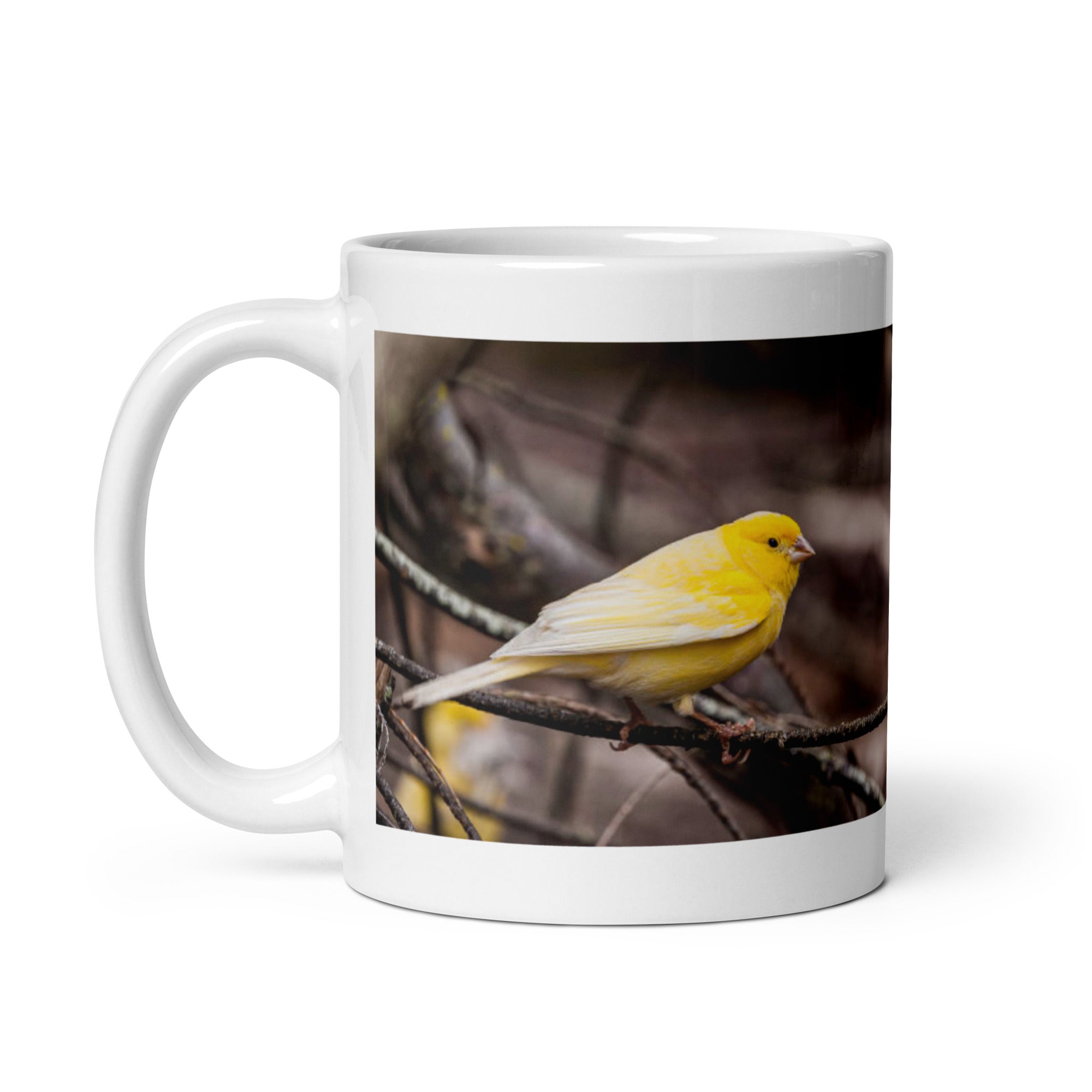 "Canary Mug #1: The Golden Songbird (Ceramic)"