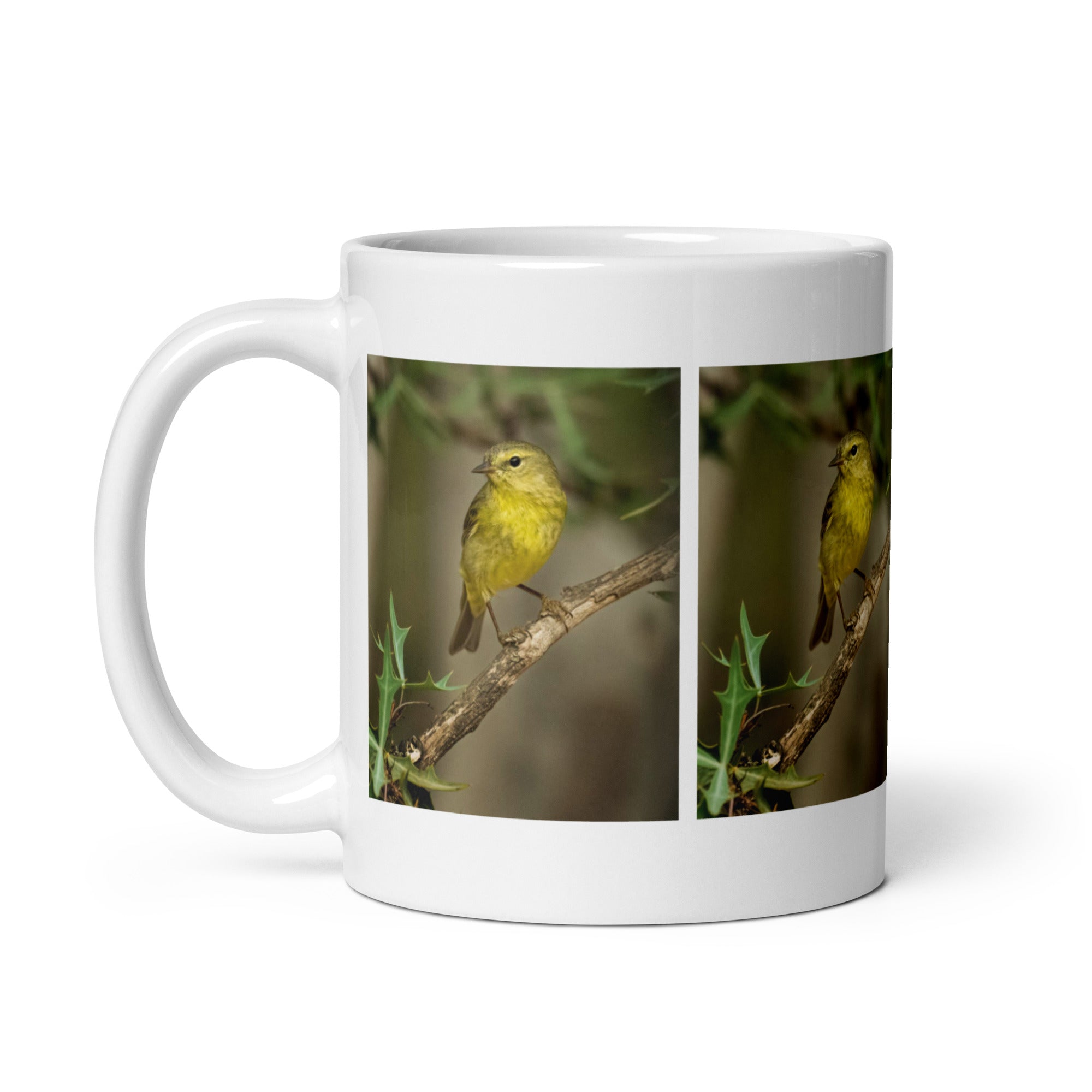 "Warbler Mug #1: The Tiny Treble Singer (Ceramic)"