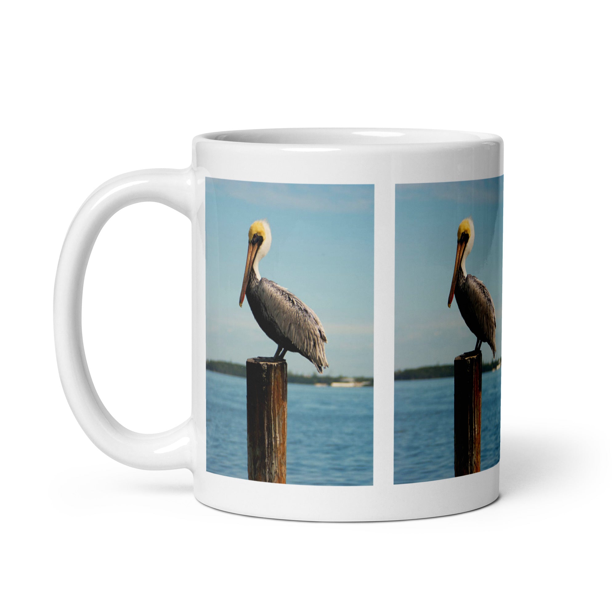 "Pelican Mug #1: The Pouch-Billed Plunger (Ceramic)"