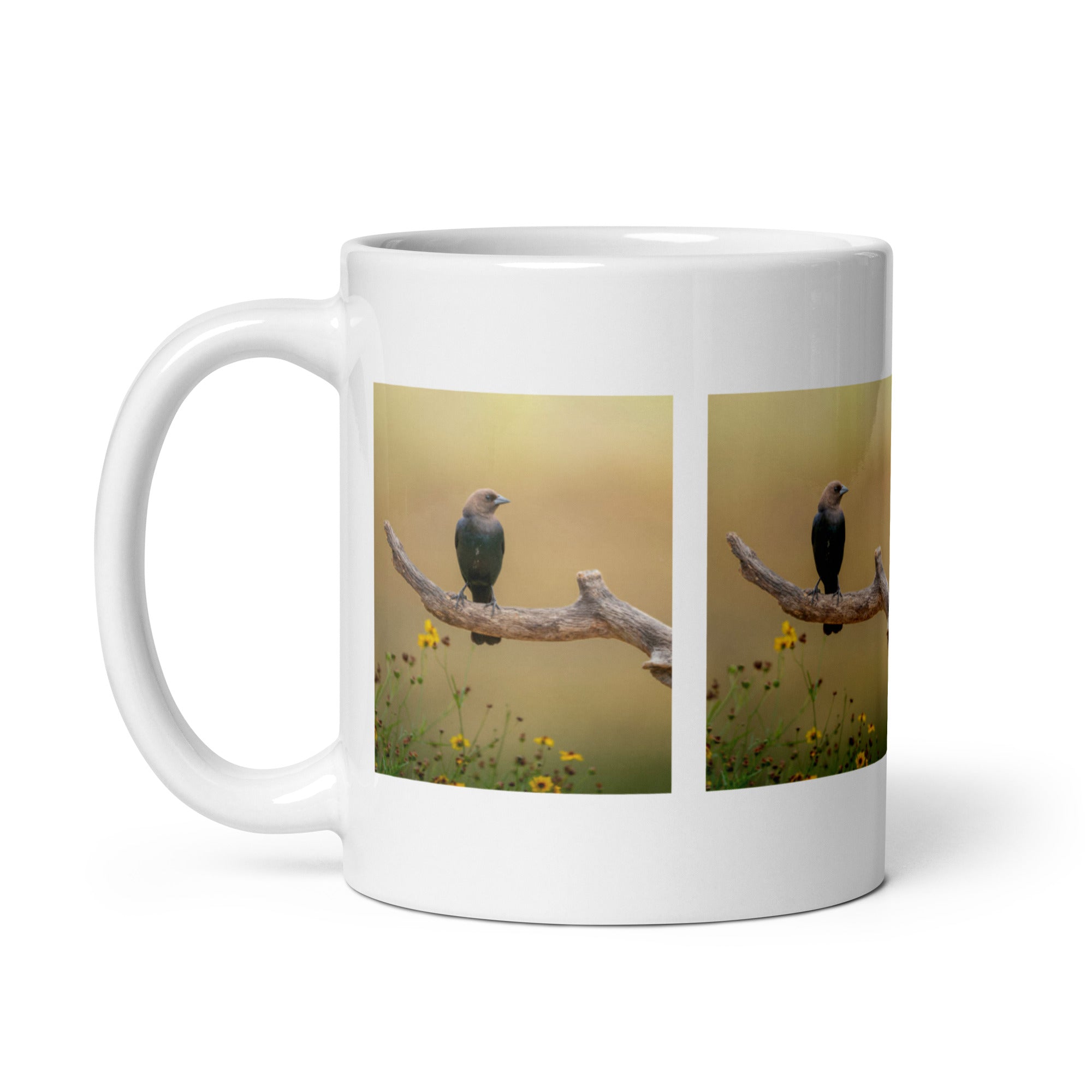 "Cowbird Mug #1: The Avian Nomad (Ceramic)"