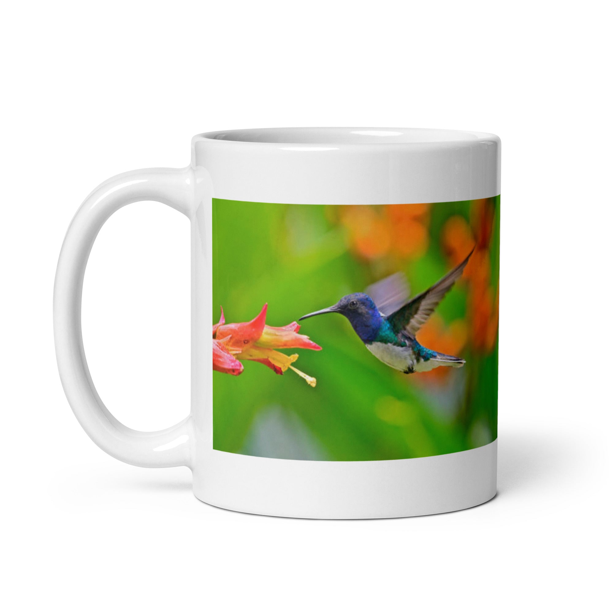 "Hummingbird Mug #1: The Tiny Dynamo (Ceramic)"