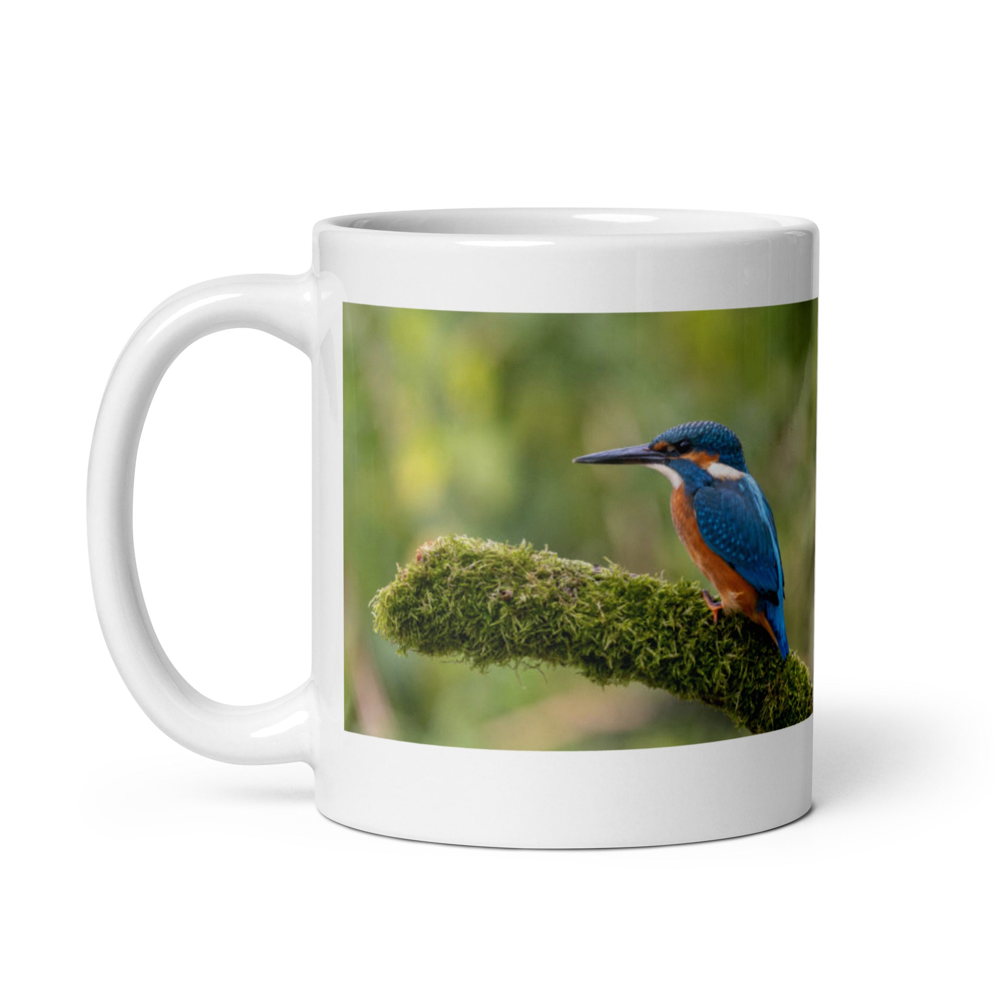 "Kingfisher Mug #1: The Jewel of the Riverbank (Ceramic)"