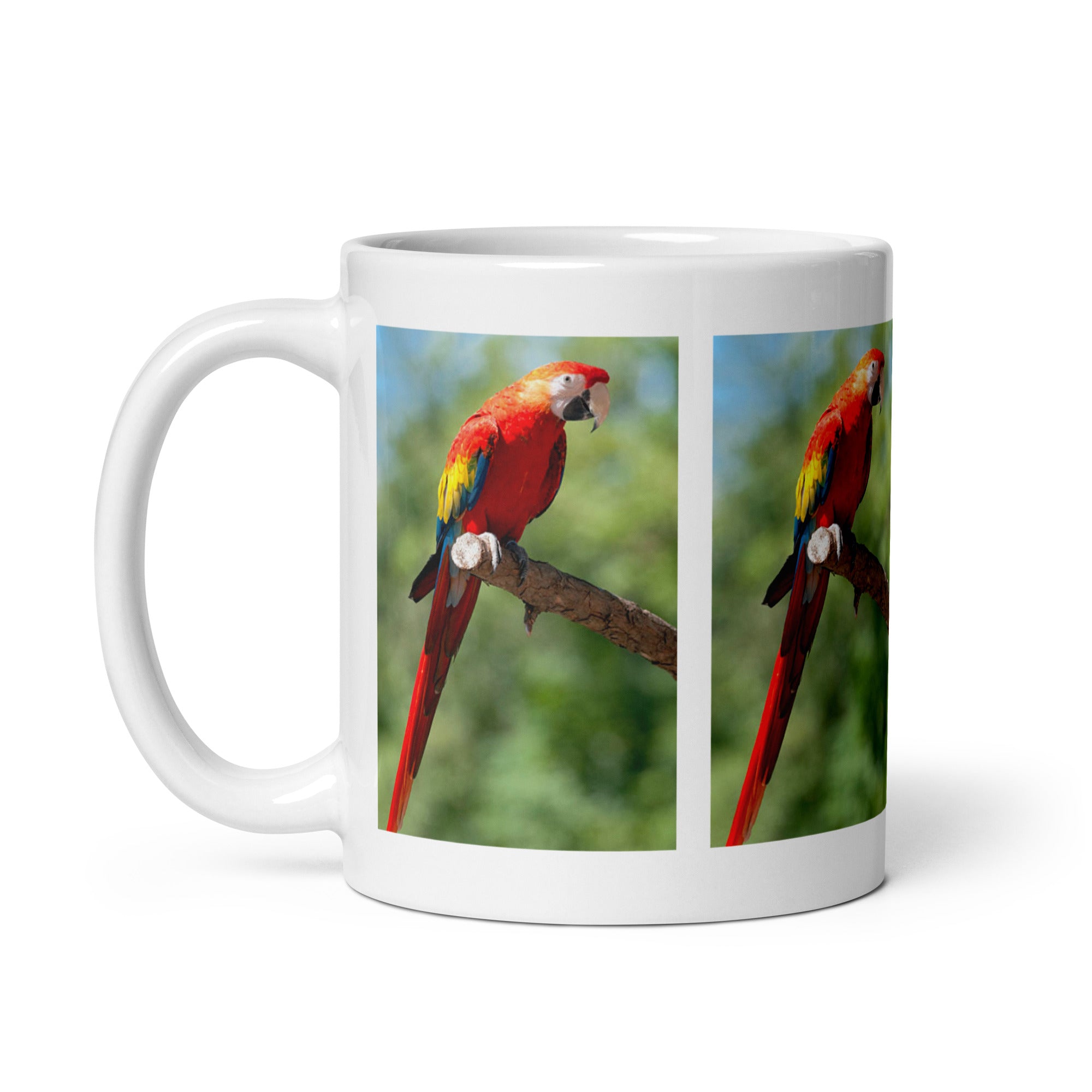 "Parrot Family Mug #1: The Chatterbox Clan (Ceramic)"