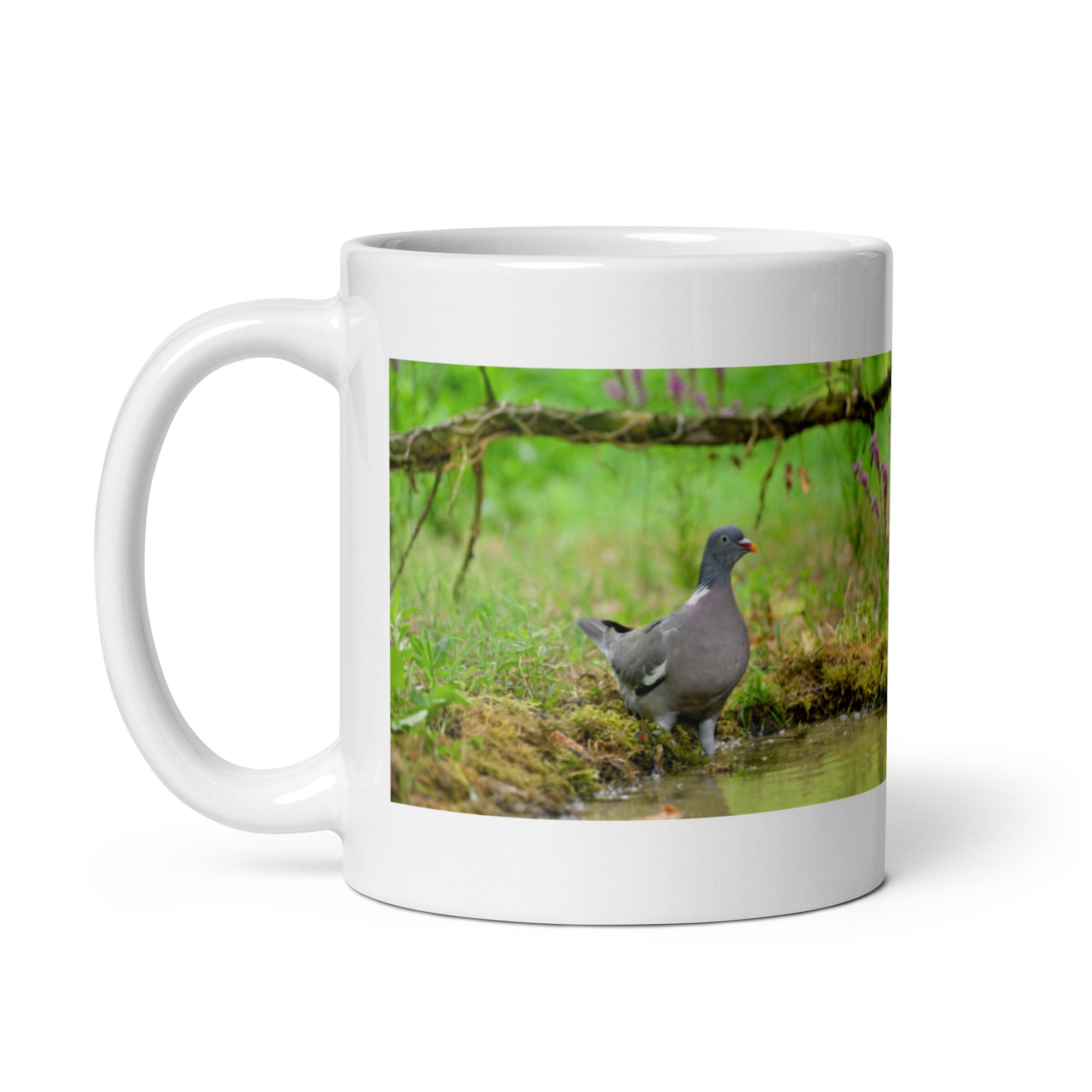 "Pigeon & Dove Mug #1: The Symbol of Peace (Ceramic)"