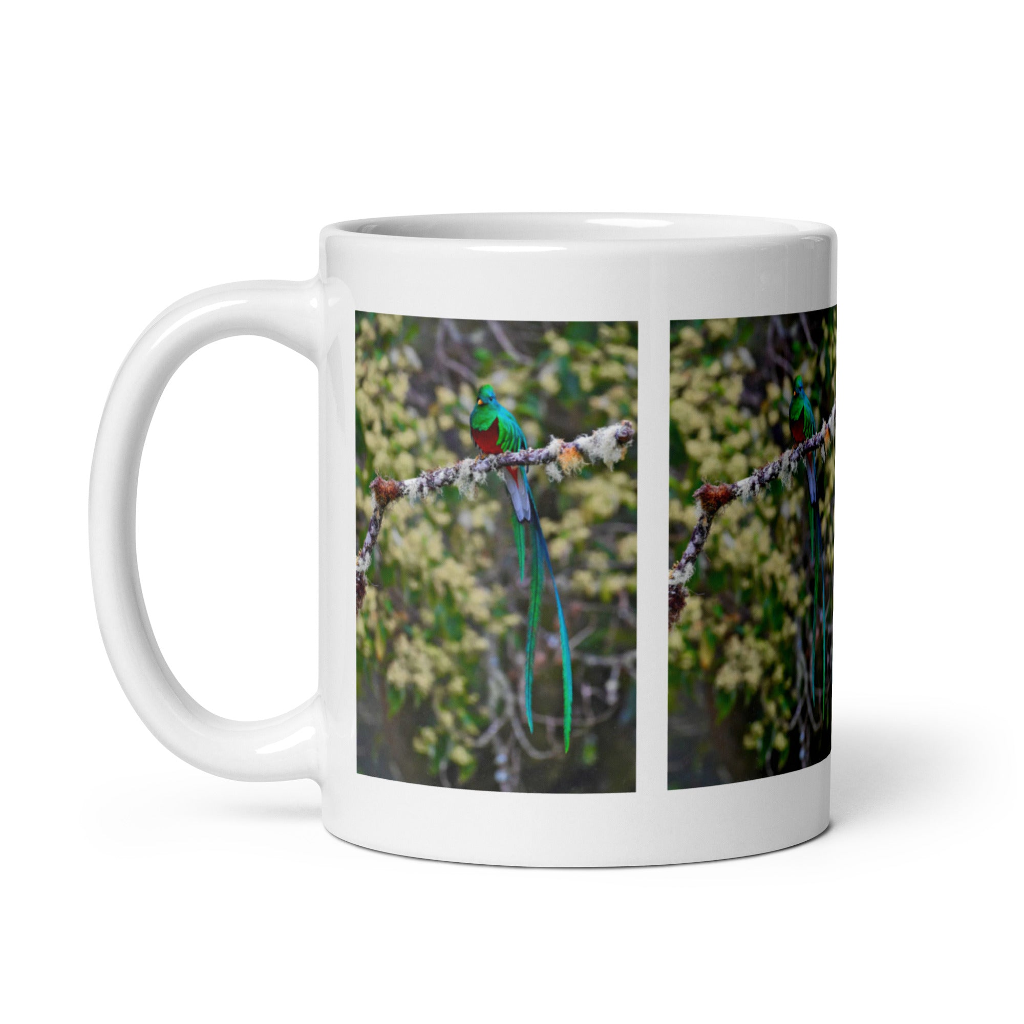 "Quetzal Mug #1: The Emerald Plume (Ceramic)"