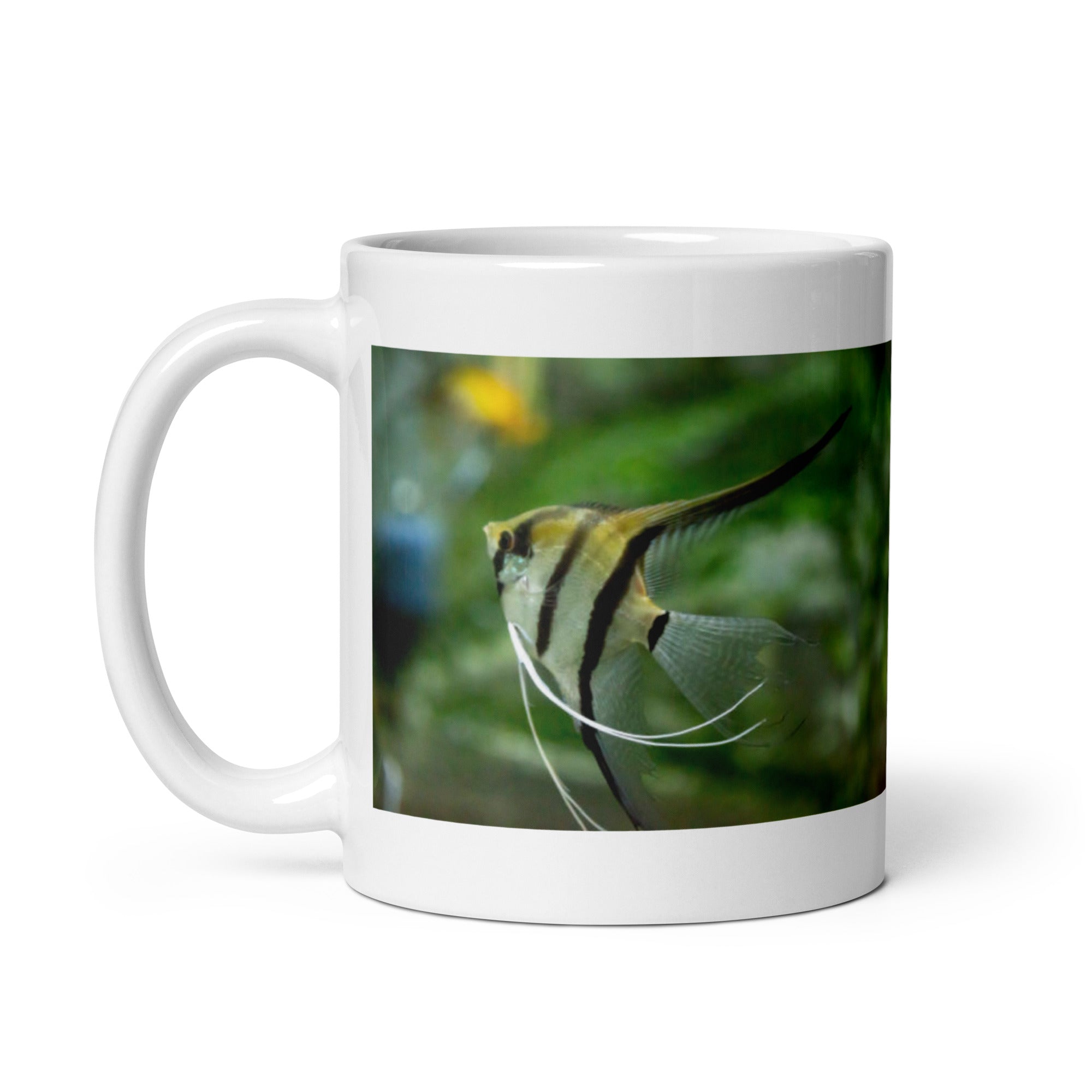 "Angelfish Mug #1: The Regal Reef Dweller (Ceramic)"