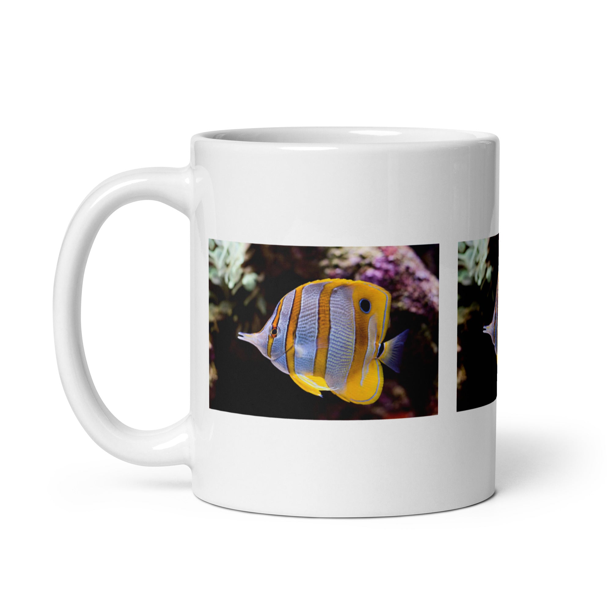 "Butterfly Fish Mug #1: The Coral Reef Gem (Ceramic)"