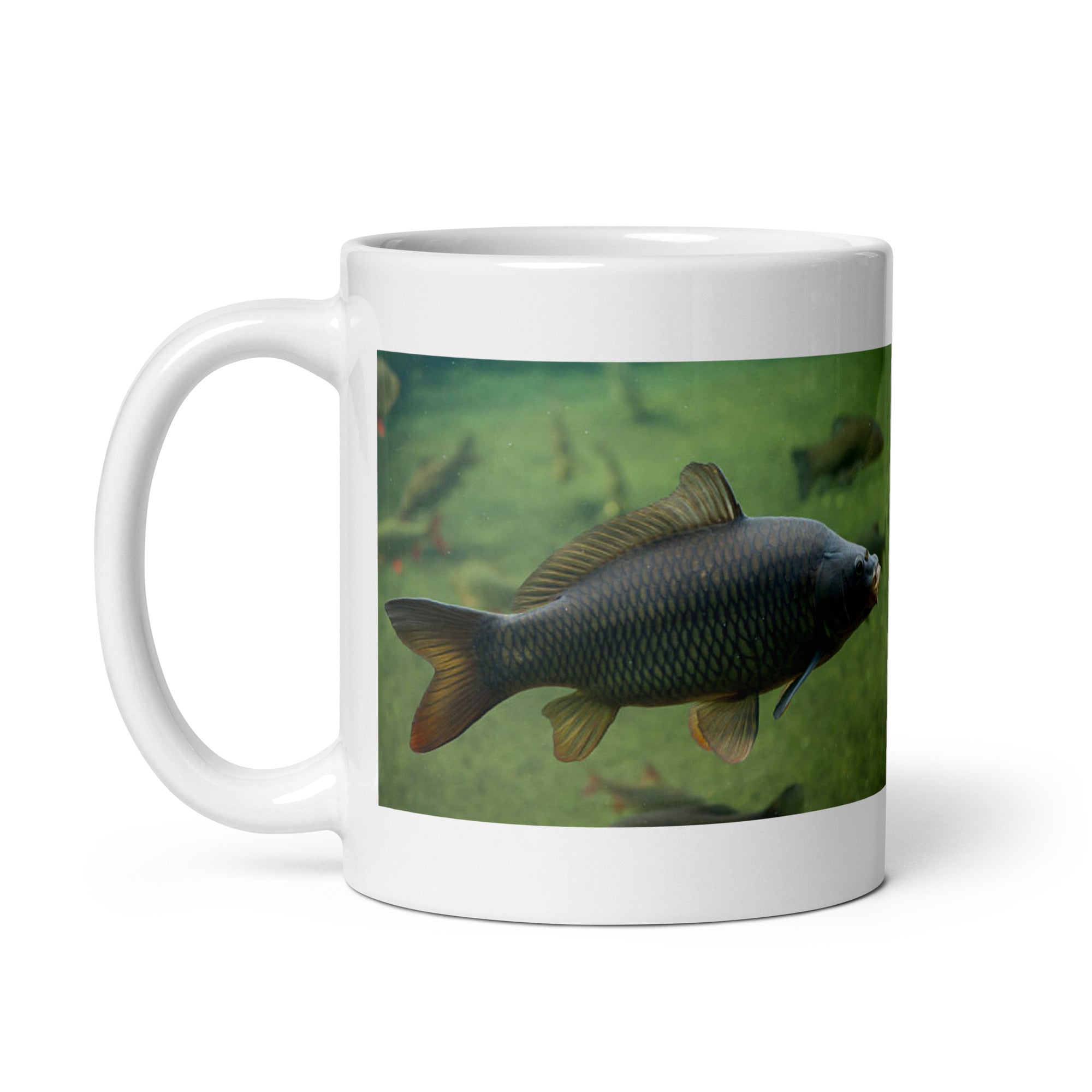 "Carp Mug #1: The Bottom-Dwelling Behemoth (Ceramic)"