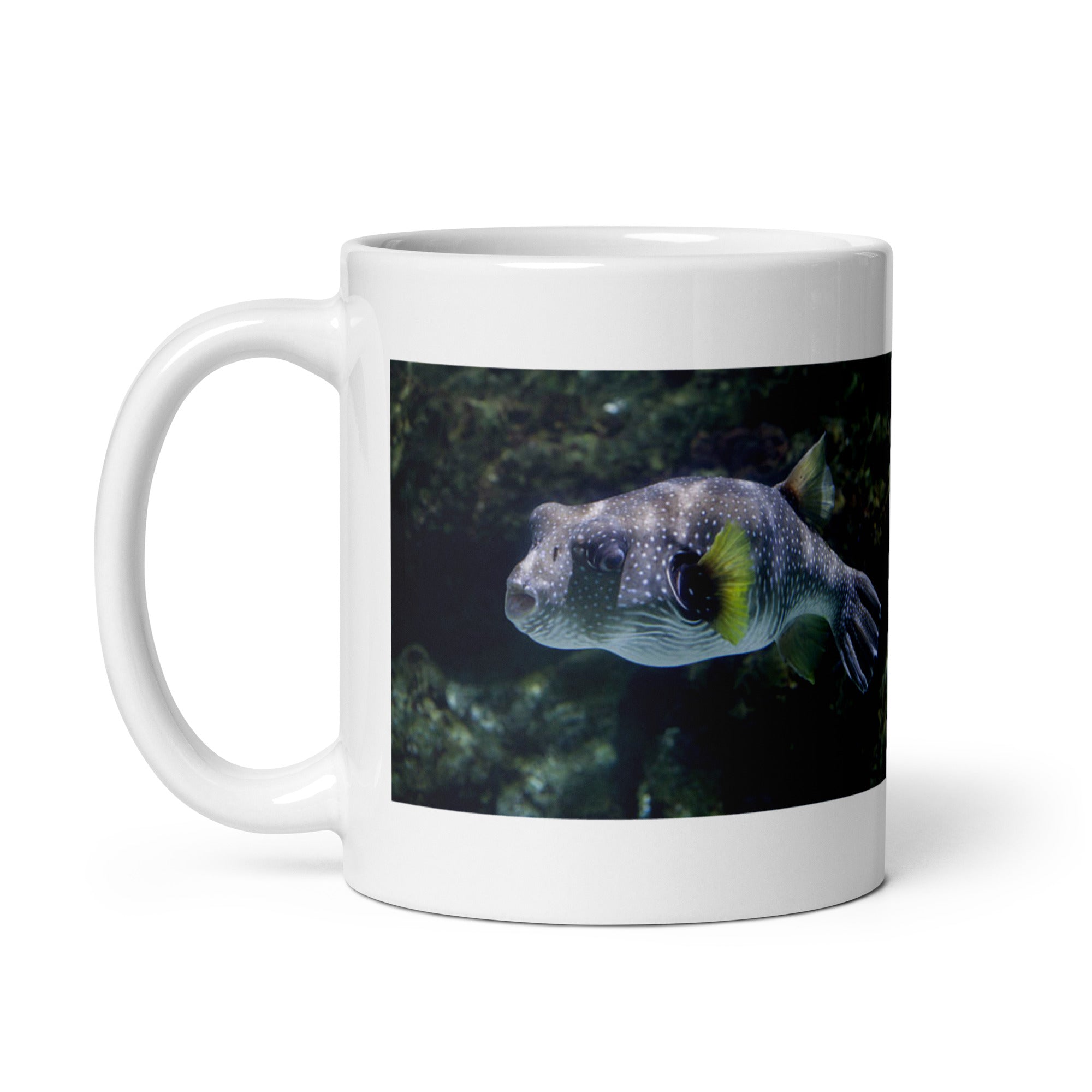 "Pufferfish Mug #1: The Inflatable Defender (Ceramic)"