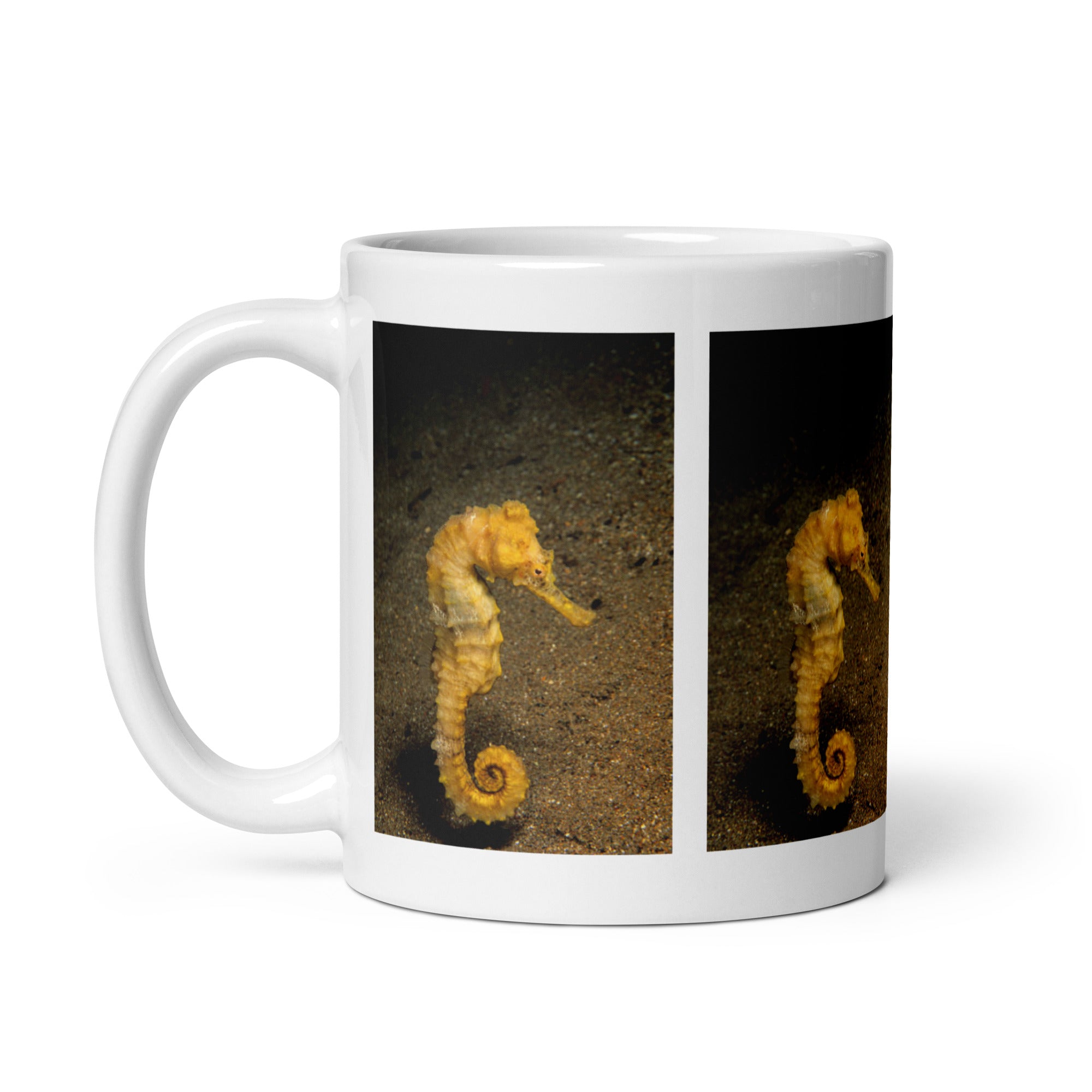 "Seahorse Mug #1: The Upright Swimmer (Ceramic)"