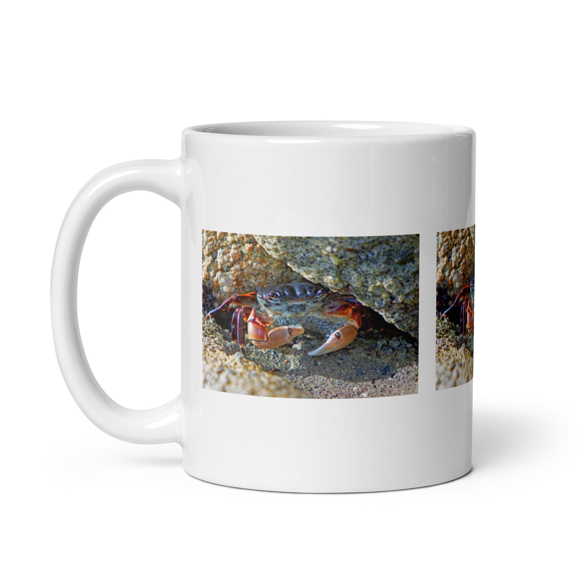 "Crab Mug #1: The Tenacious Pincher (Ceramic)"