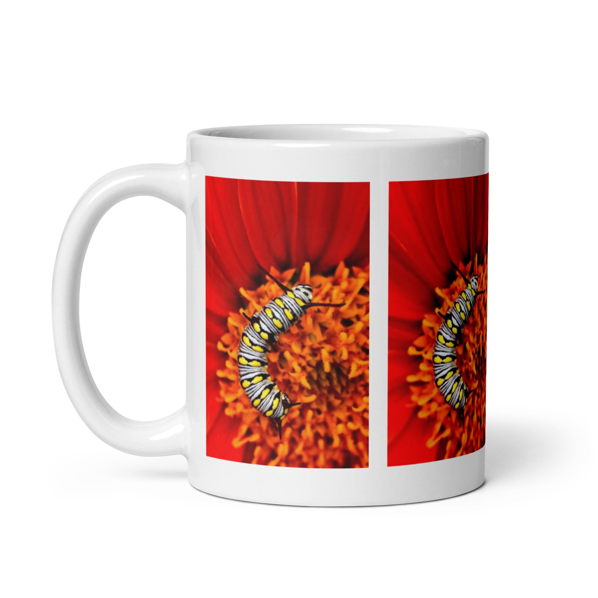 "Caterpillar Mug #1: The Munching Metamorph (Ceramic)"