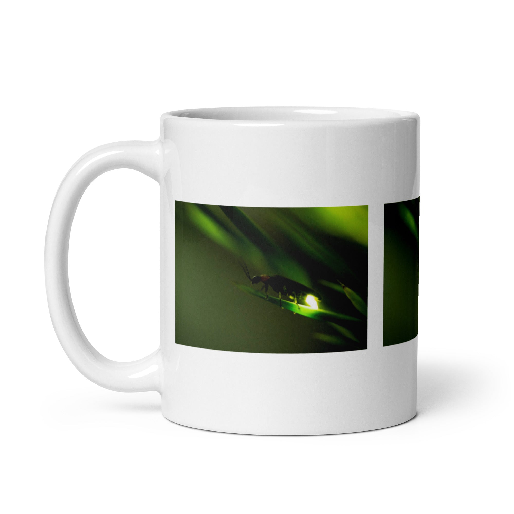 "Firefly & Glowworm Mug #1: The Bioluminescent Beacons (Ceramic)"