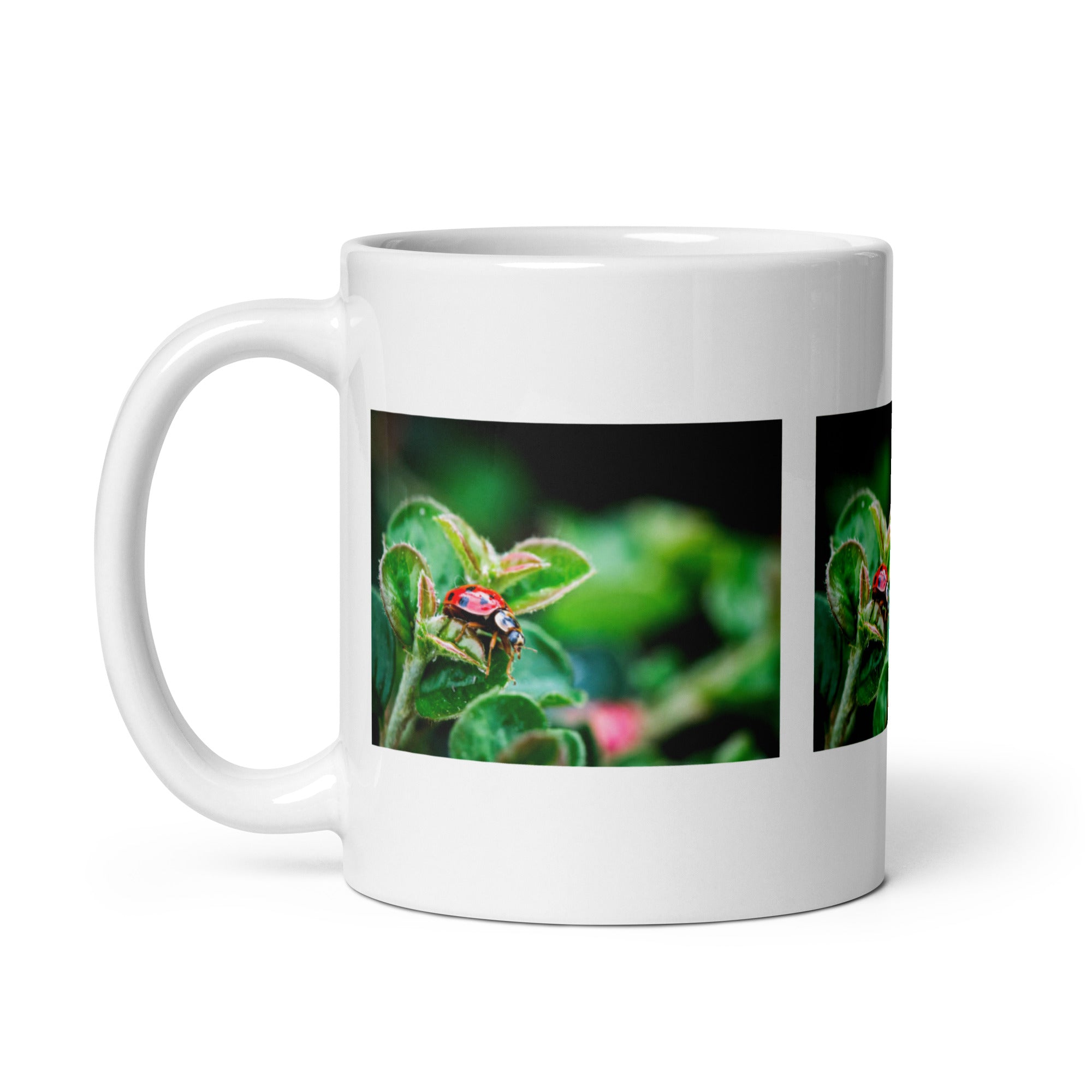 "Ladybug Mug #1: The Garden Guardian (Ceramic)"