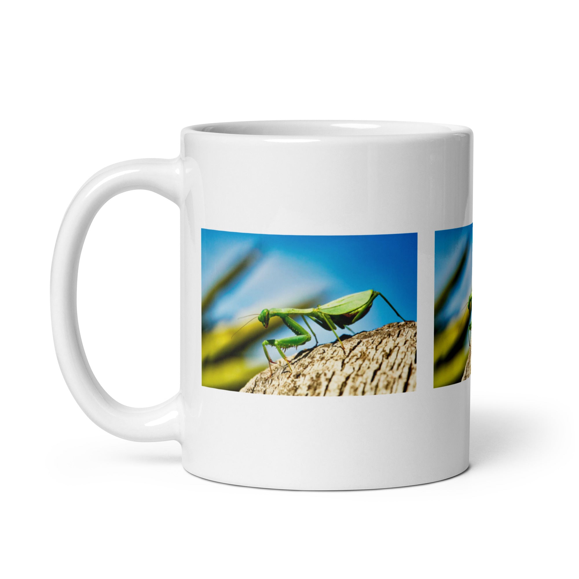 "Mantid Mug #1: The Patient Predator (Ceramic)"