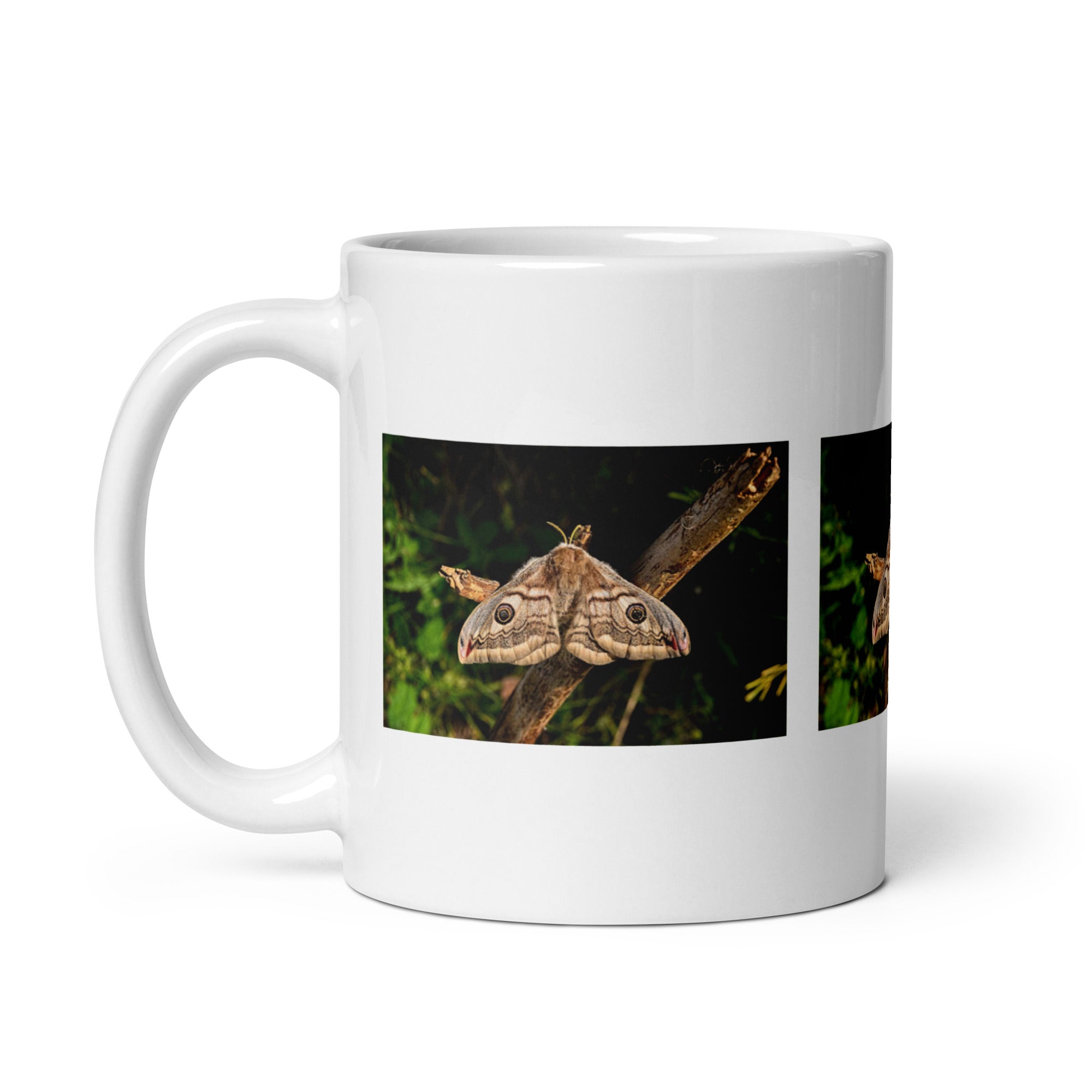 "Moth Mug #1: The Nocturnal Navigator (Ceramic)"