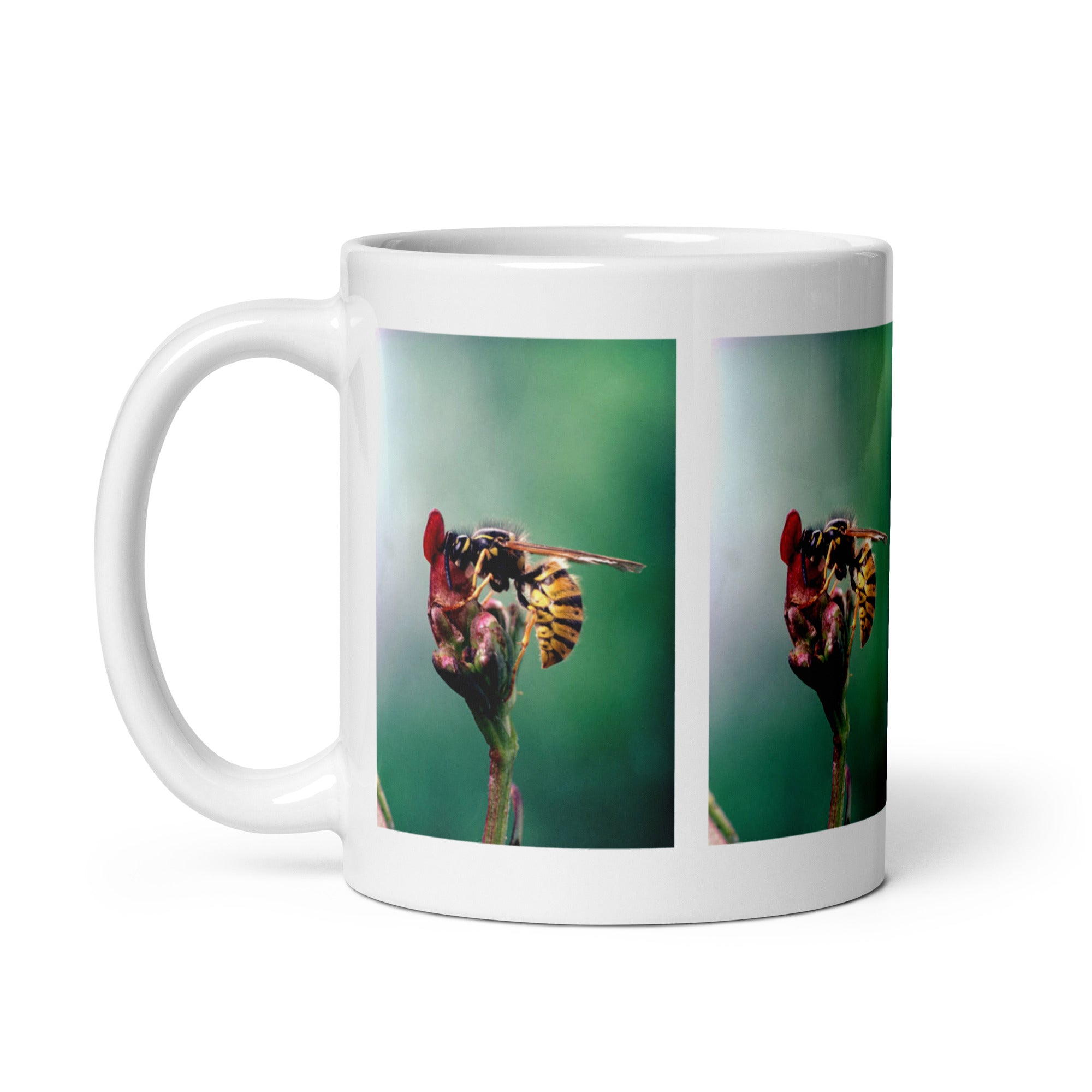 "Wasp Mug #1: The Buzzing Architect (Ceramic)"