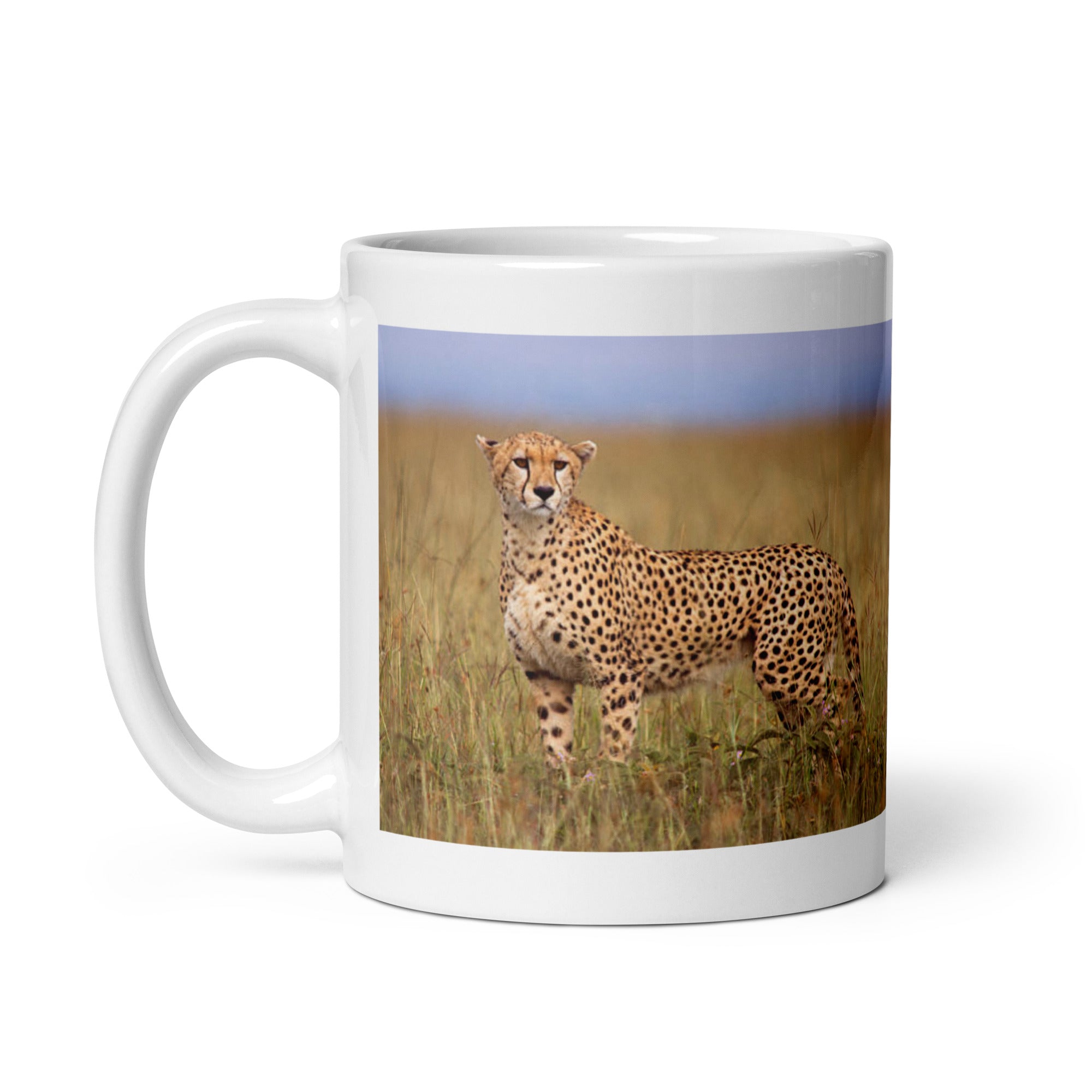 "Cheetah Mug #1: The Speed Demon (Ceramic)"