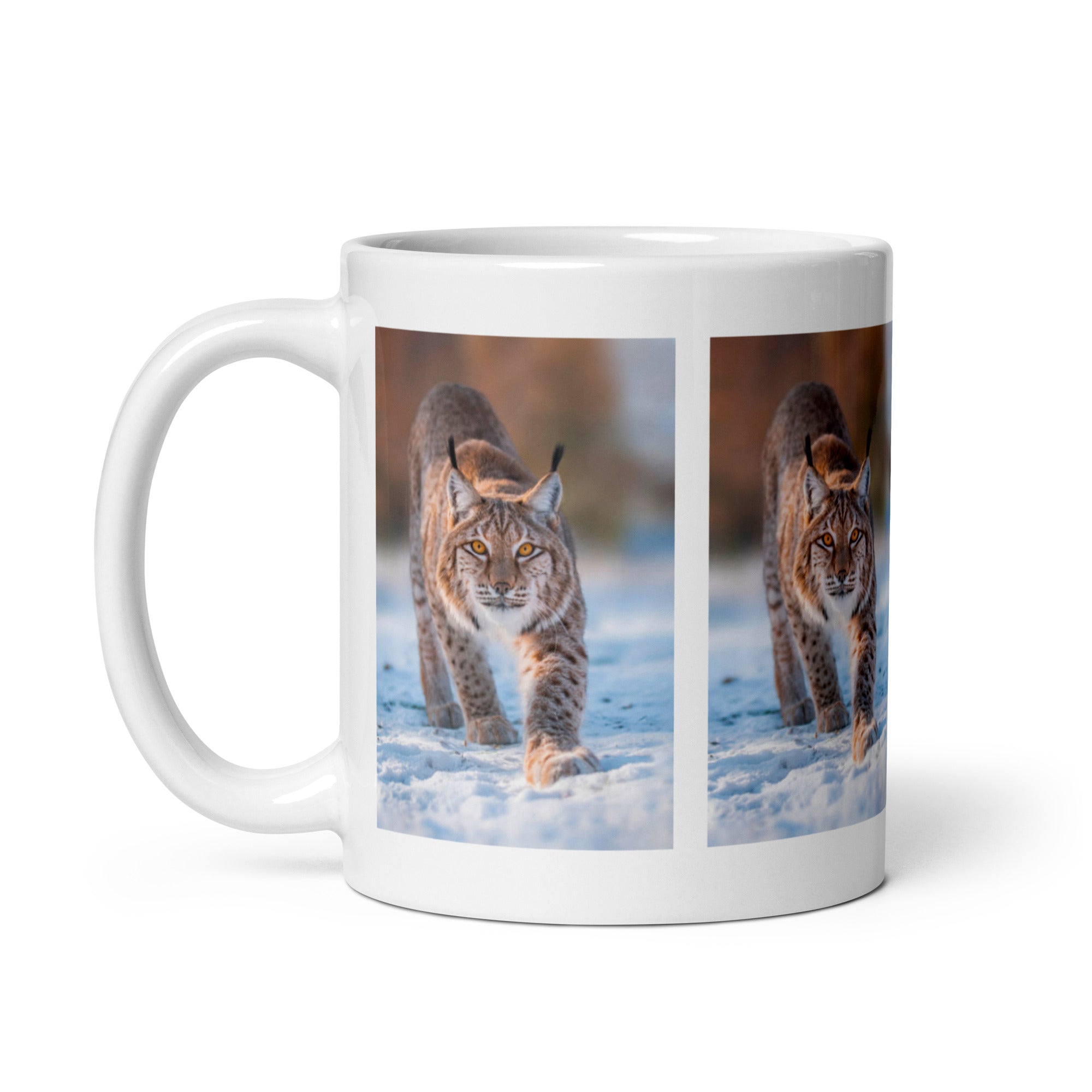 "Lynx Mug #1: The Tufted Tracker (Ceramic)"