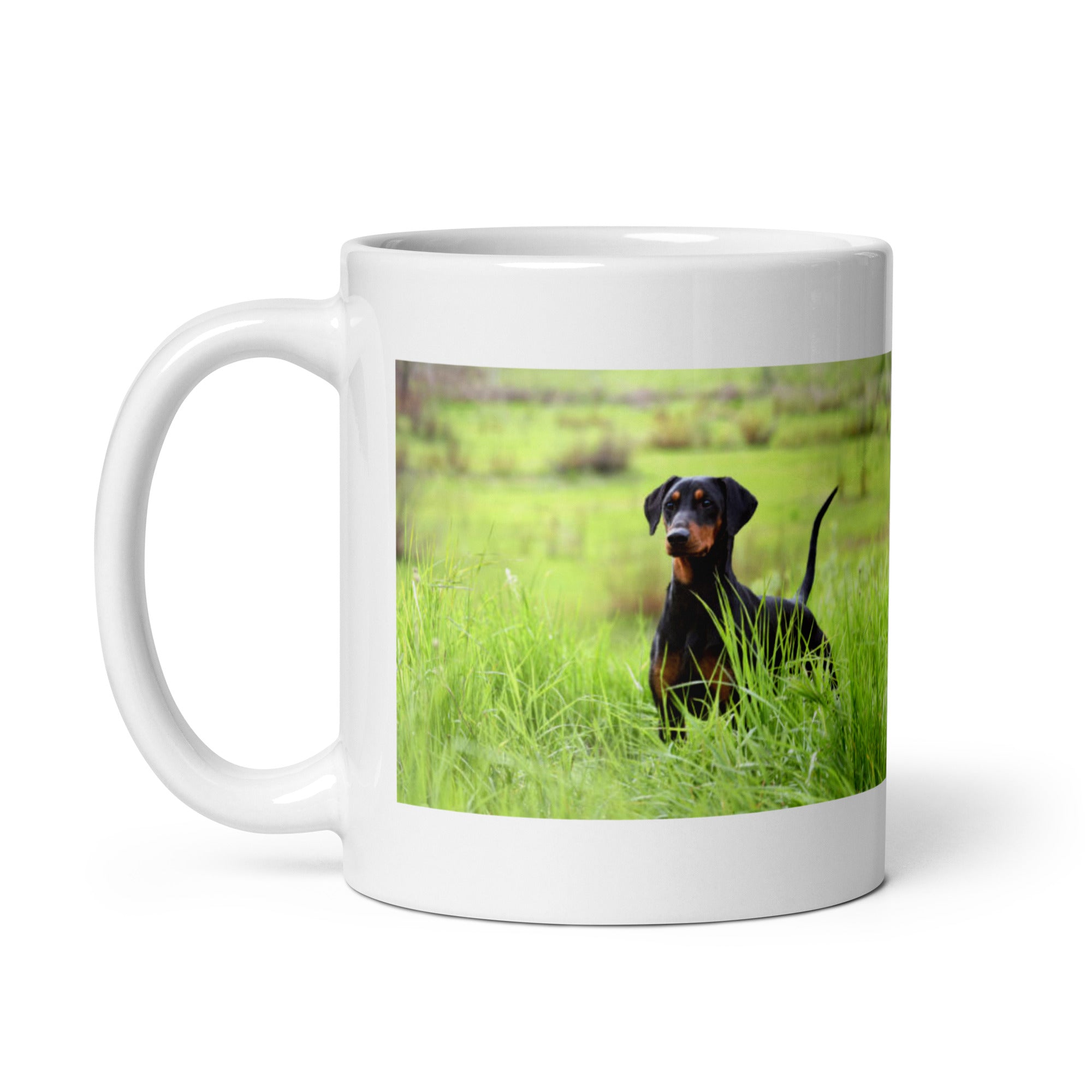 "Doberman Pinscher Mug #1: The Loyal Protector (Ceramic)"