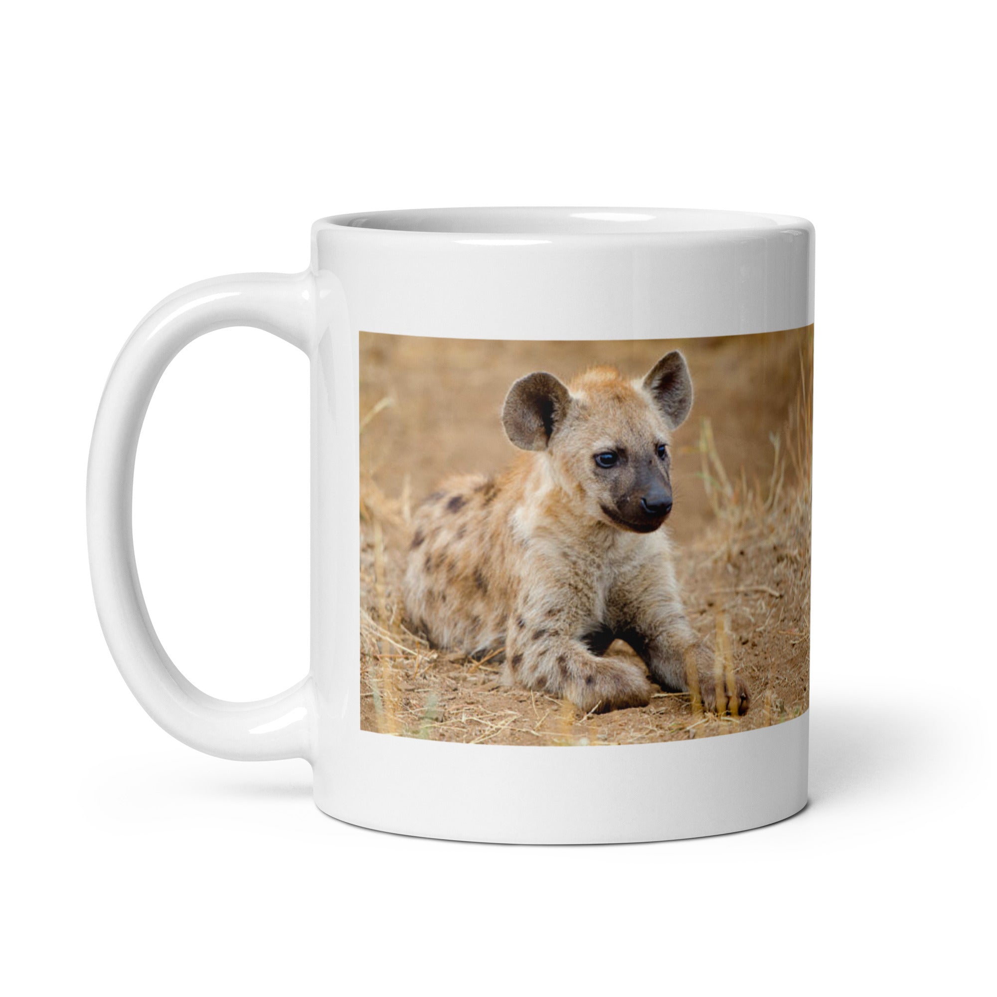 "Hyena Mug #1: The Laughing Scavenger (Ceramic)"