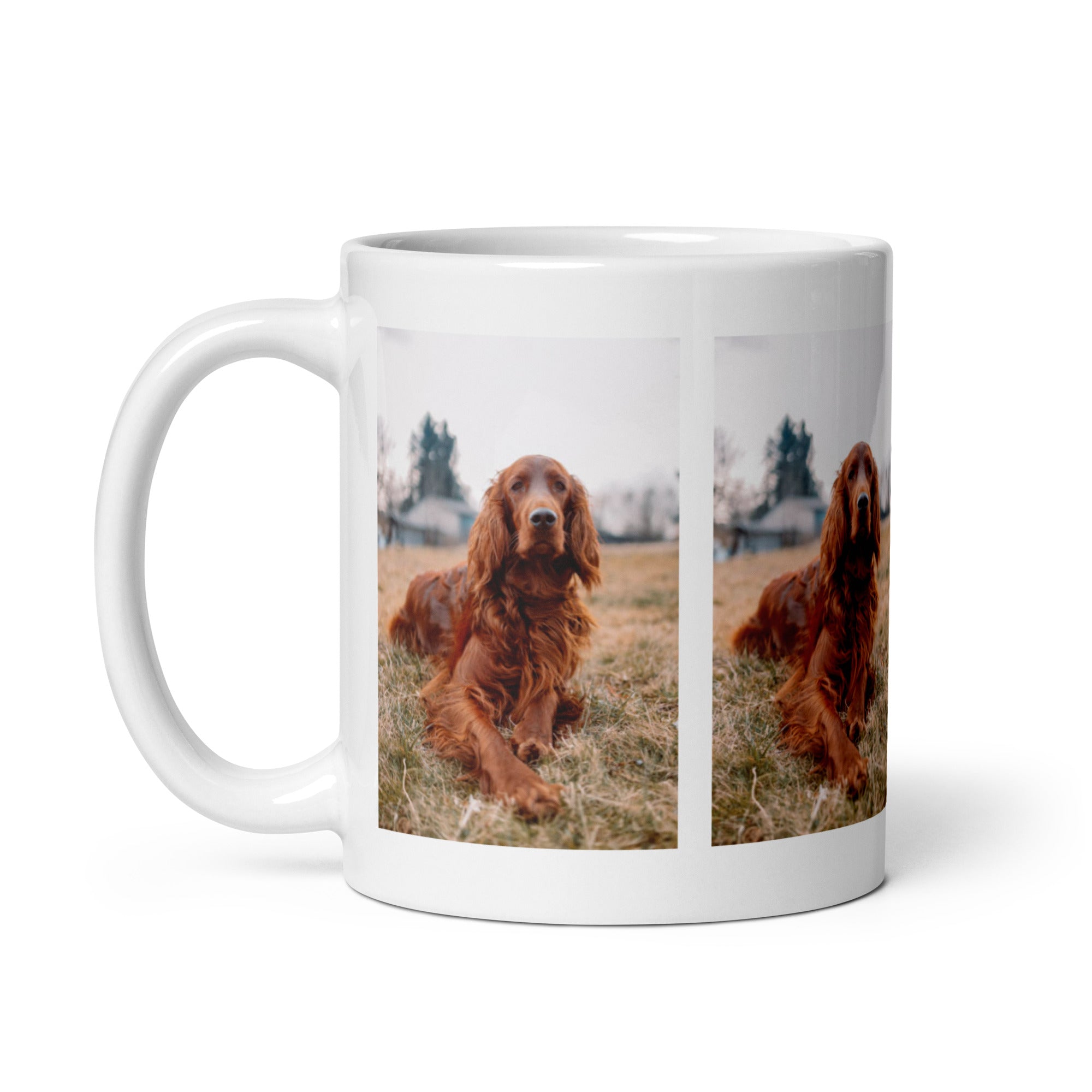 "Irish Setter Mug #1: The Energetic Flame (Ceramic)"