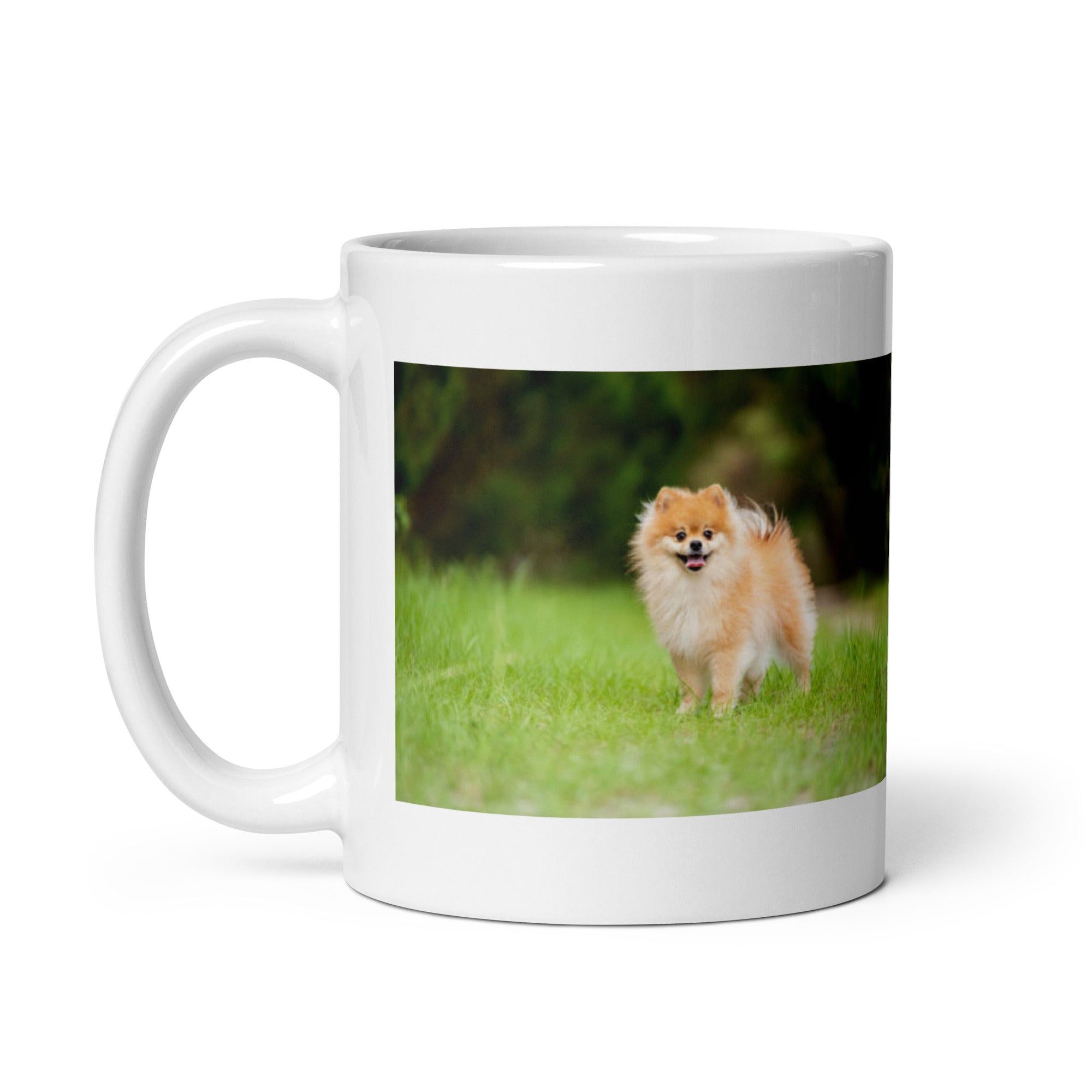 "Pomeranian Mug #1: The Tiny Fluffball (Ceramic)"