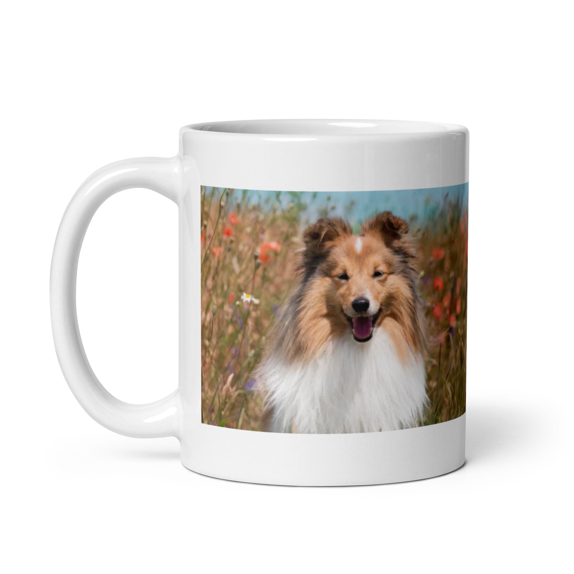 "Shetland Sheepdog Mug #1: The Miniature Herder (Ceramic)"