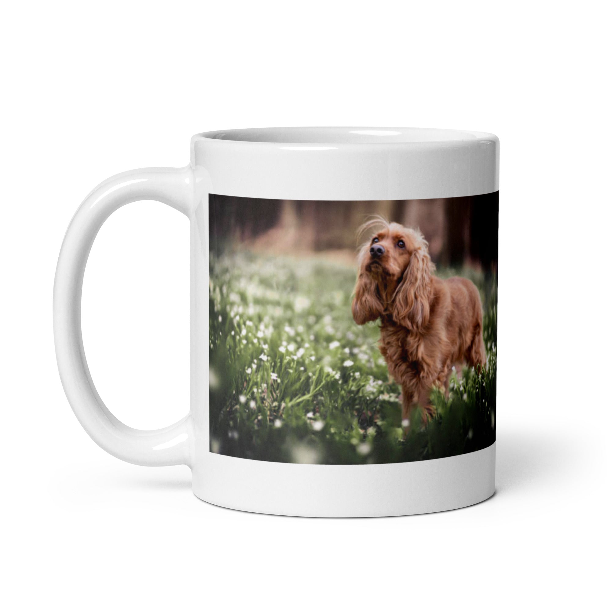 "Spaniel Mug #1: The Eager Retriever (Ceramic)"