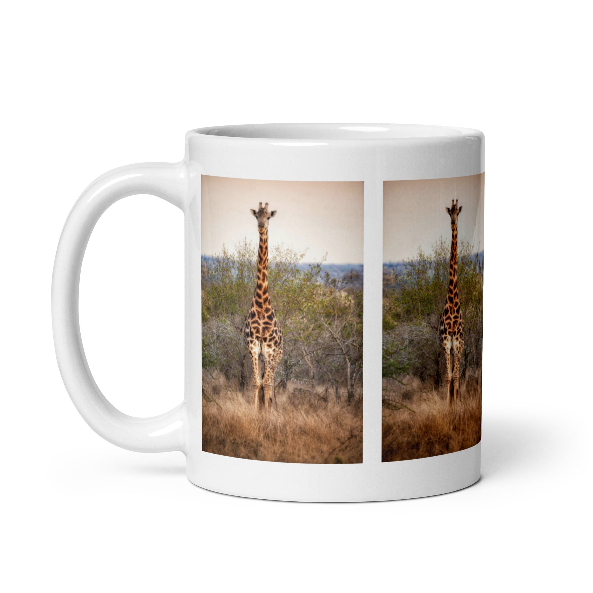 "Giraffe Mug #1: The Towering Browsers (Ceramic)"