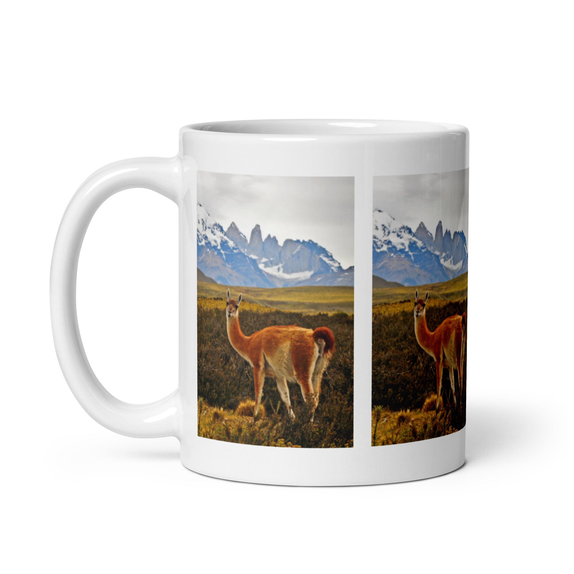 "Guanaco Mug #1: The High-Altitude Nomad (Ceramic)"