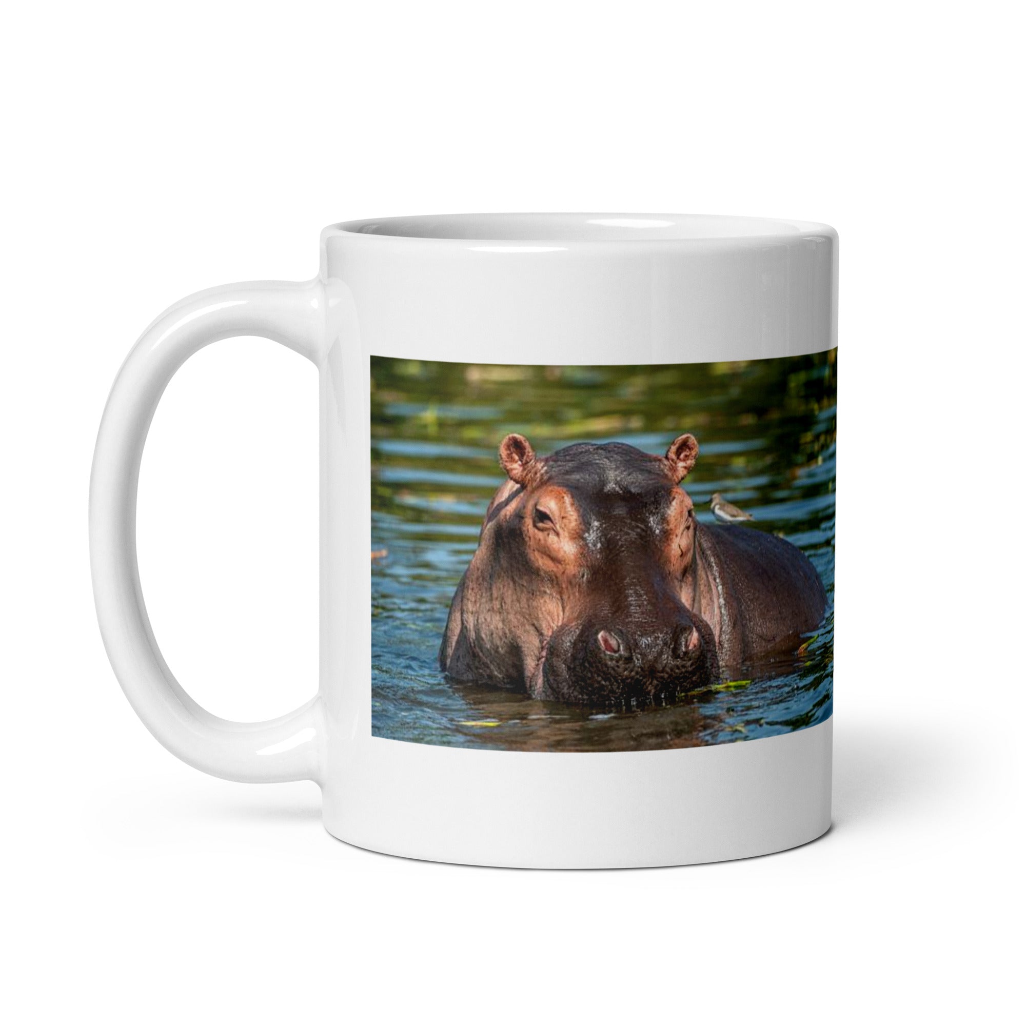 "Hippopotamus Mug #1: The River Behemoth (Ceramic)"