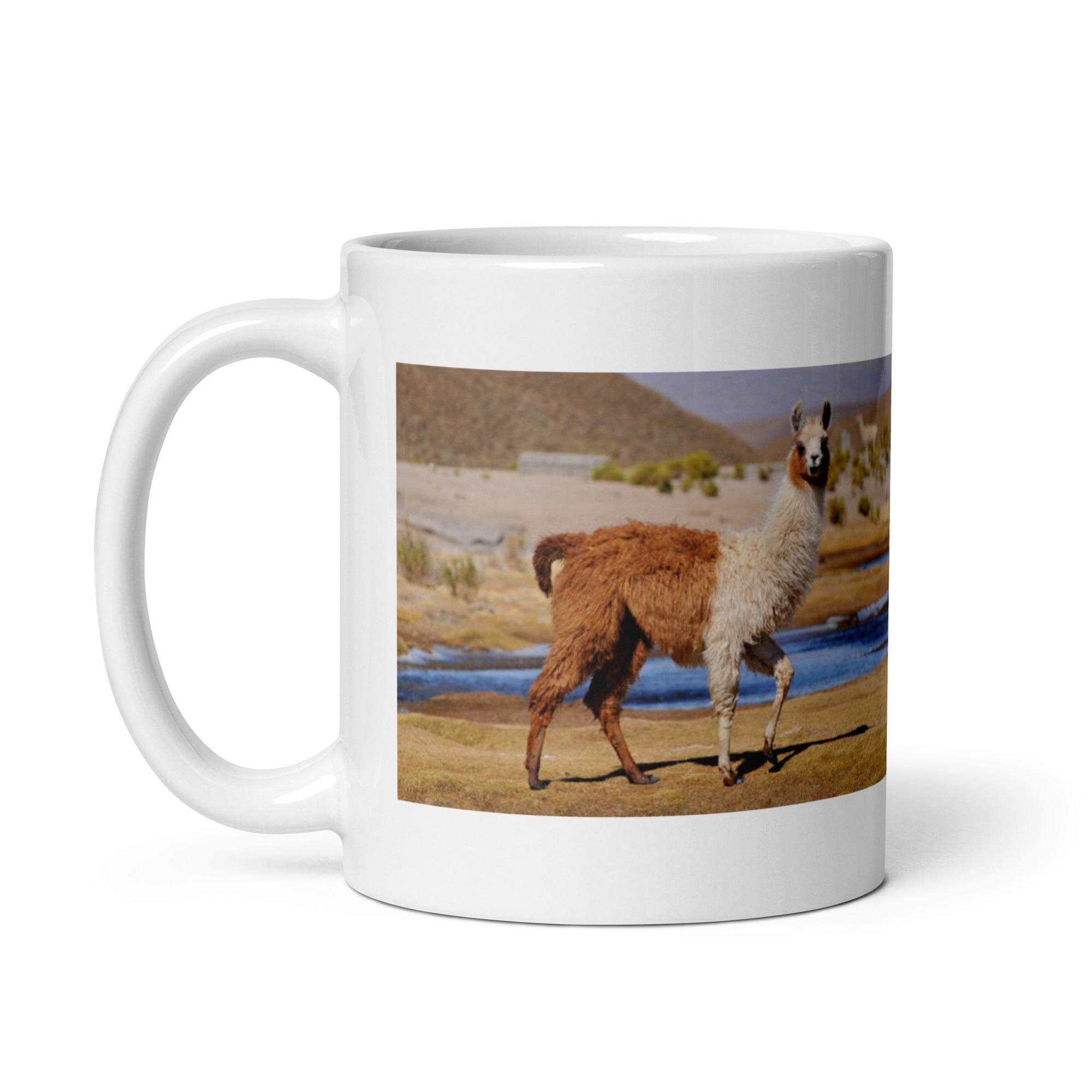 "Llama Mug #1: The High-Altitude Trekker (Ceramic)"