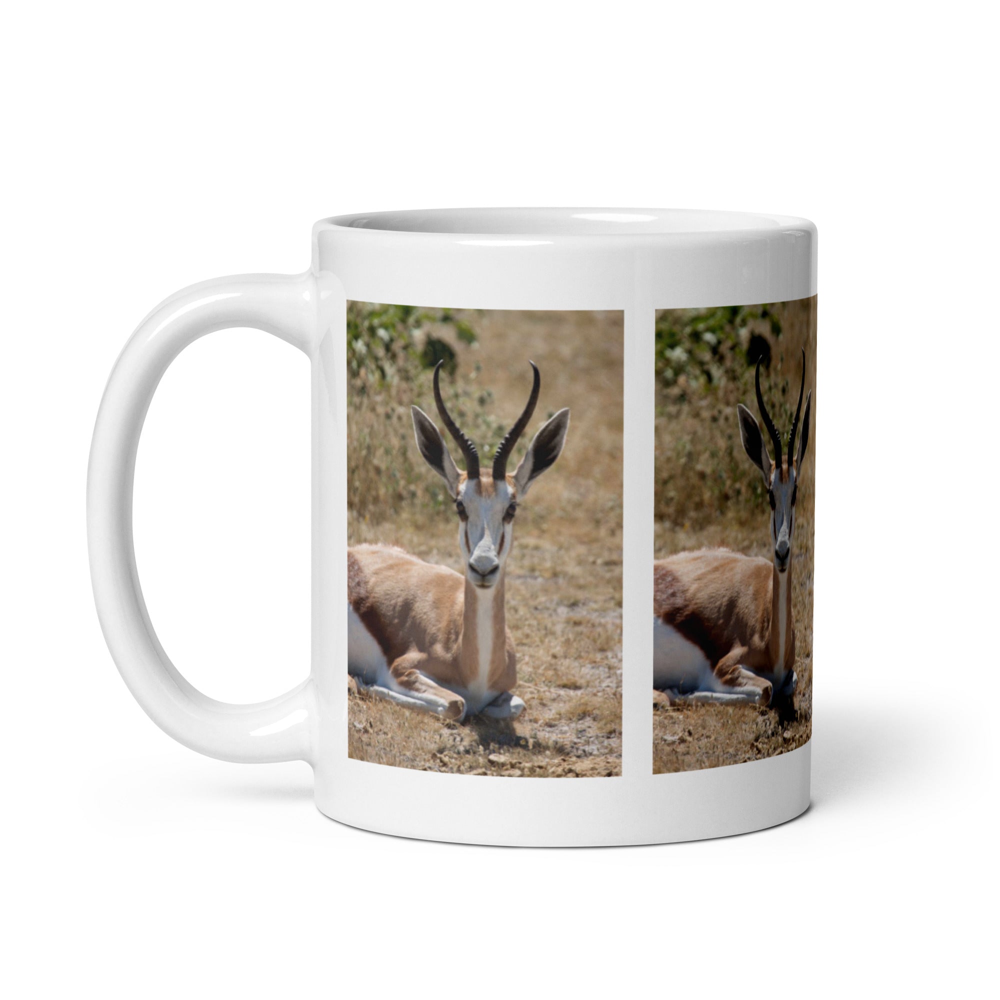 "Springbok Mug #1: The Pronking Gazelle (Ceramic)"