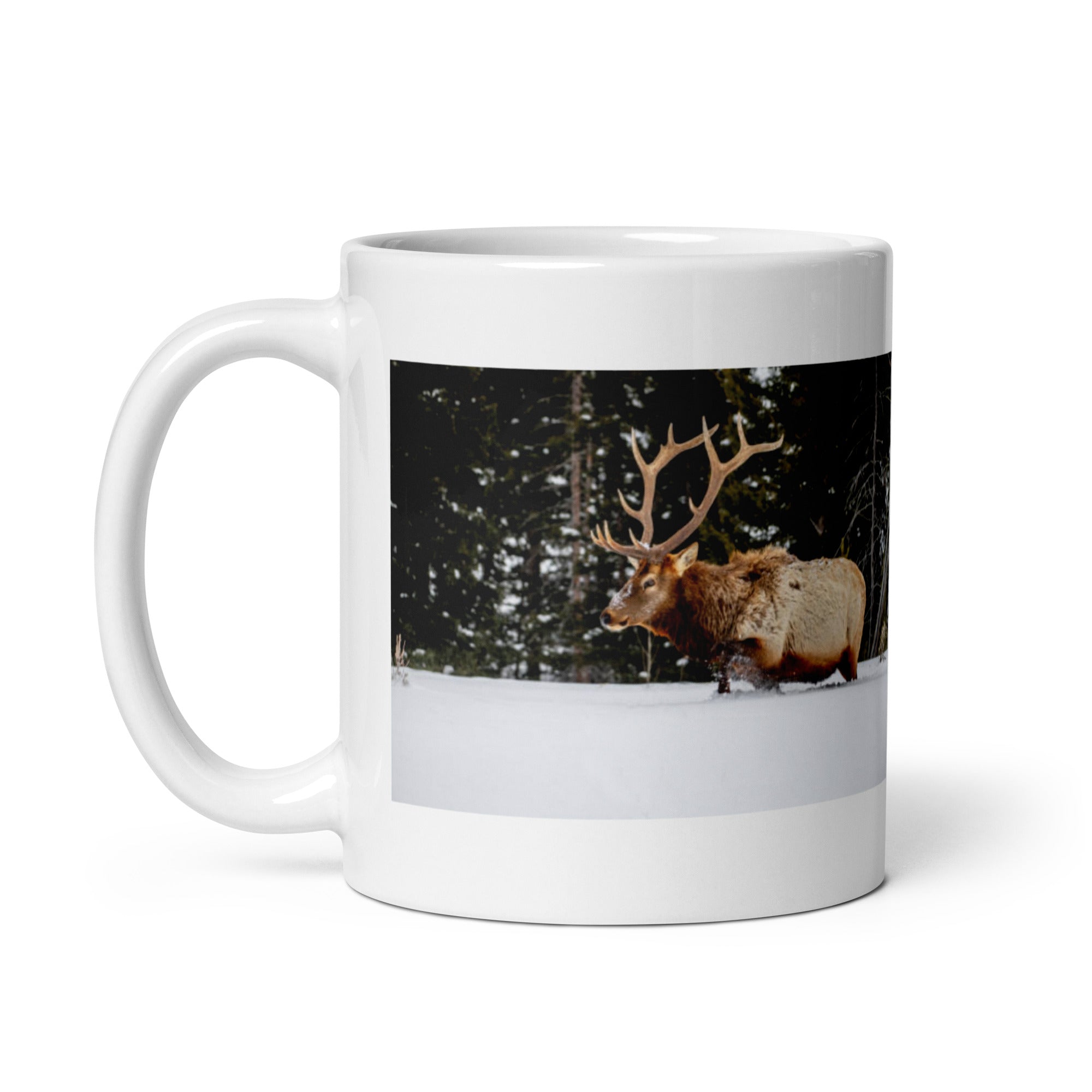 "Wapiti Mug #1: The Bugling Elk (Ceramic)"