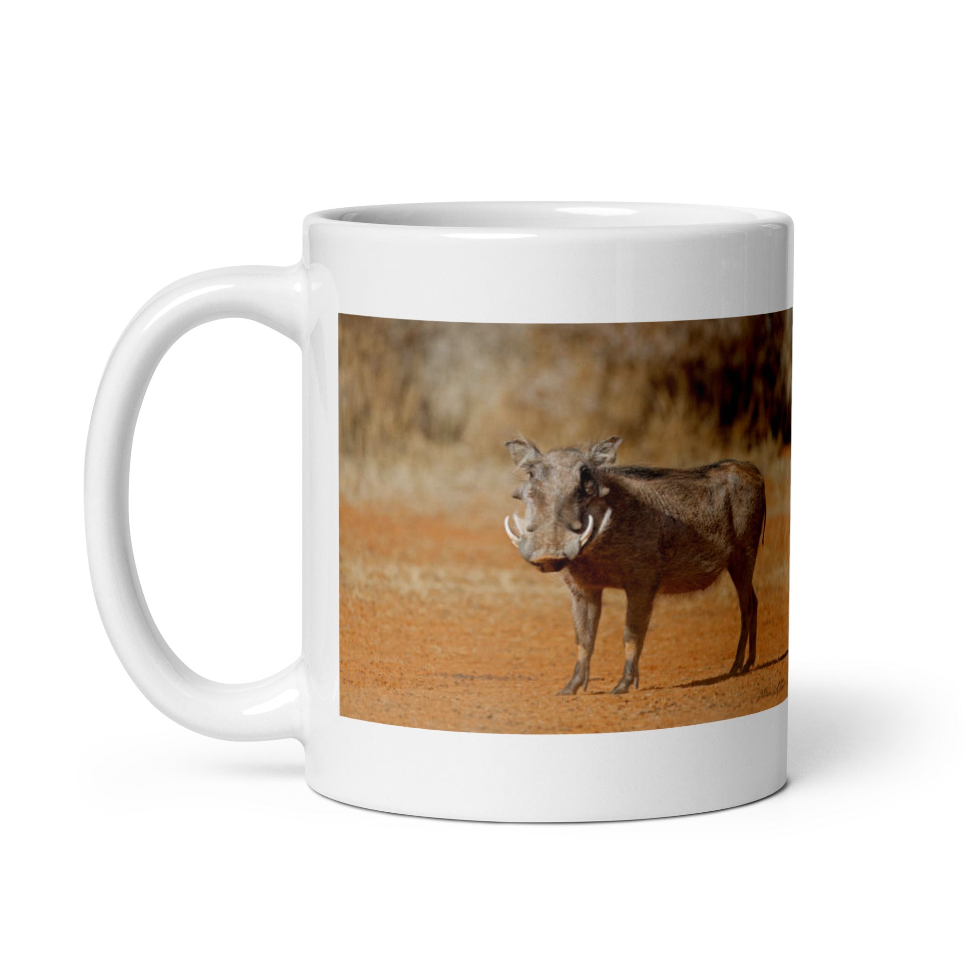 "Warthog Mug #1: The Tusked Grazer (Ceramic)"