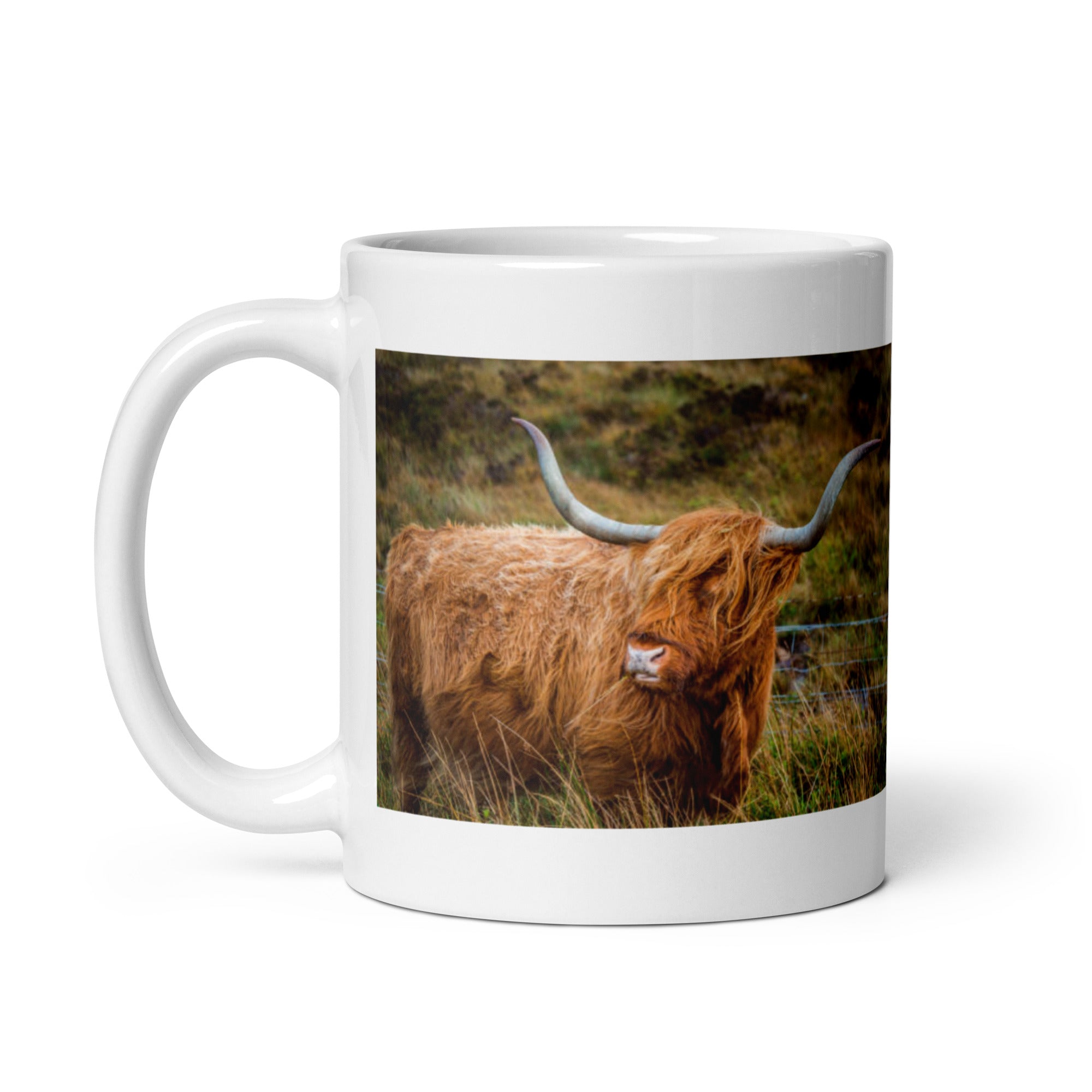 "Yak Mug #1: The High-Altitude Shaggy Beast (Ceramic)"