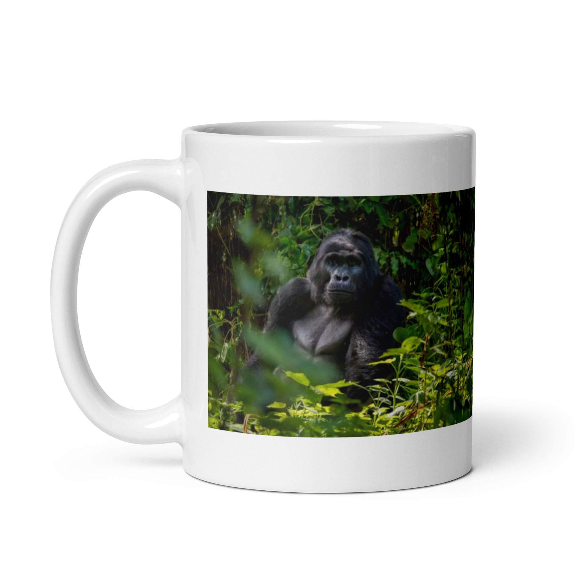 "Gorilla Mug #1: The Gentle Giant of the Forest (Ceramic)"