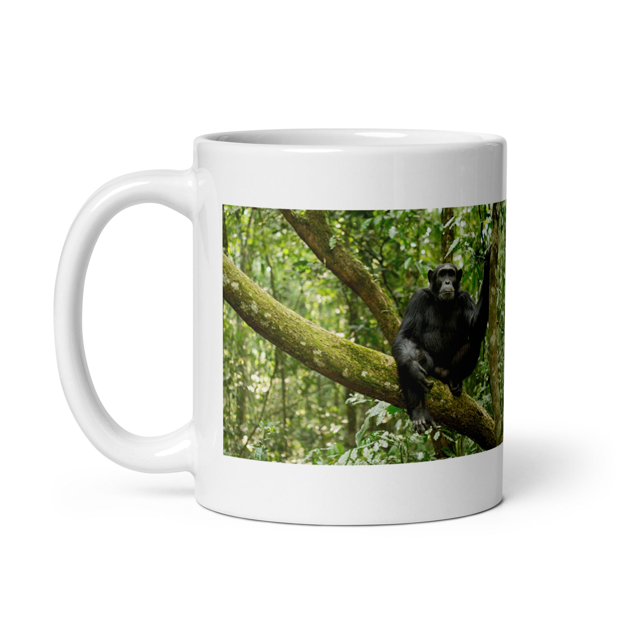 "Monkey Mug #1: The Curious Climber (Ceramic)"