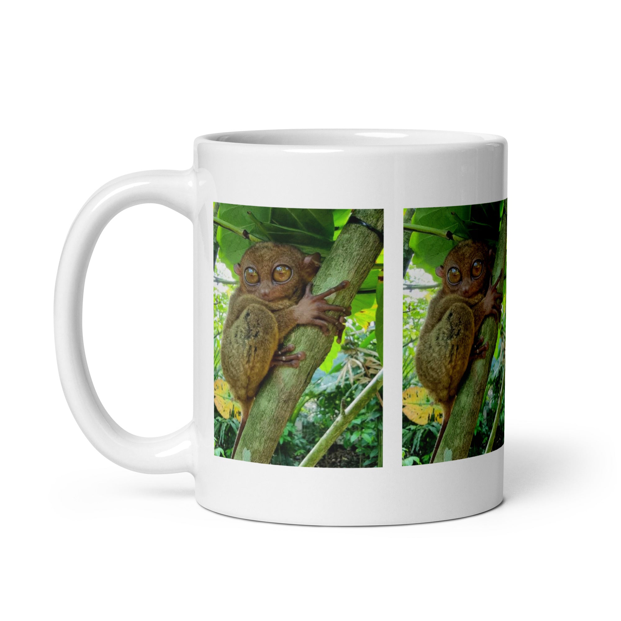 "Tarsier Mug #1: The Big-Eyed Night Gazer (Ceramic)"