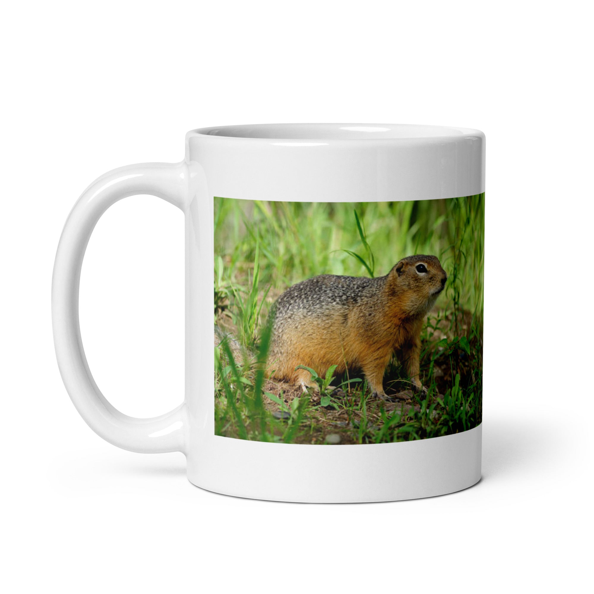 "Groundhog Mug #1: The Prognosticating Burrow-dweller (Ceramic)"