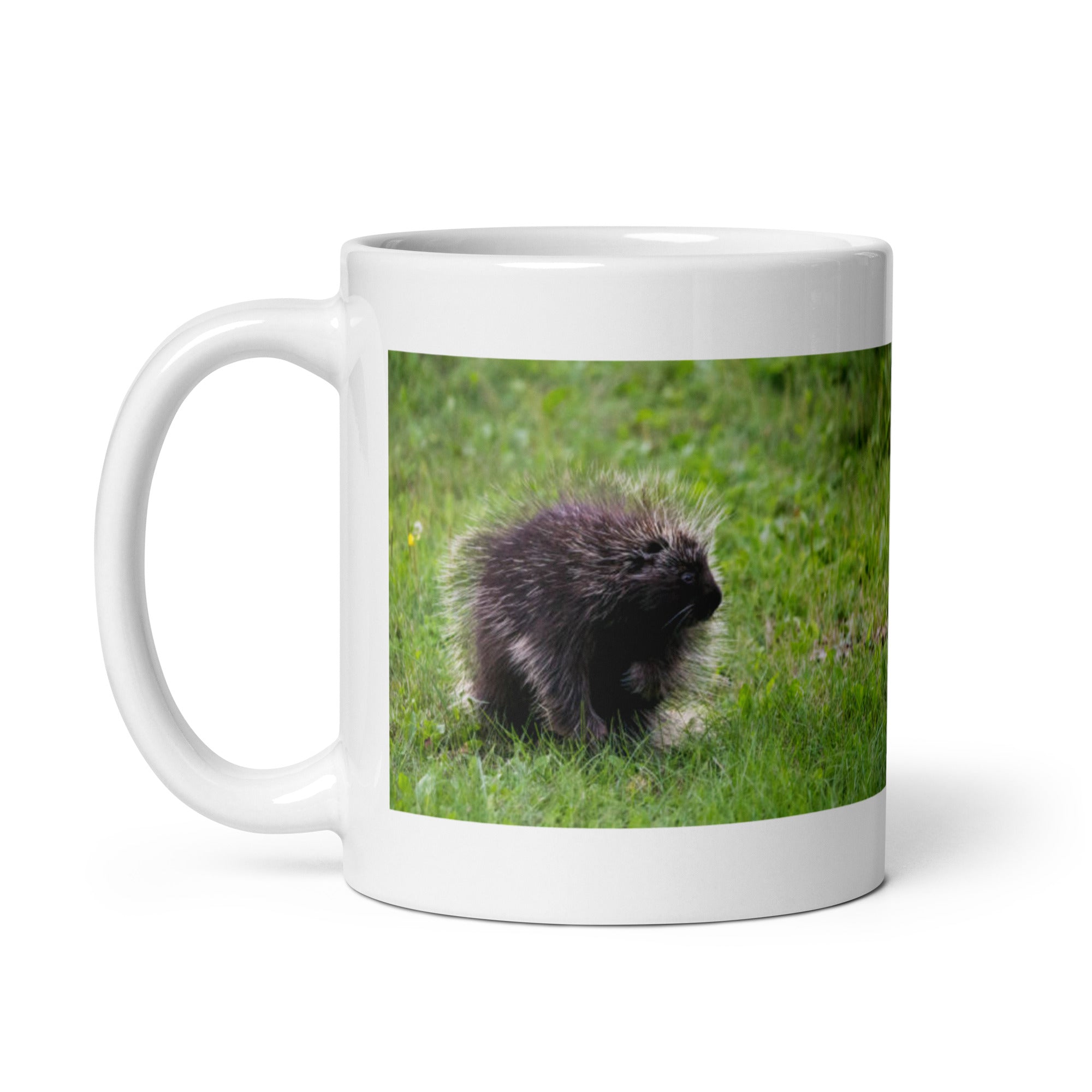 "Porcupine Mug #1: The Prickly Defender (Ceramic)"