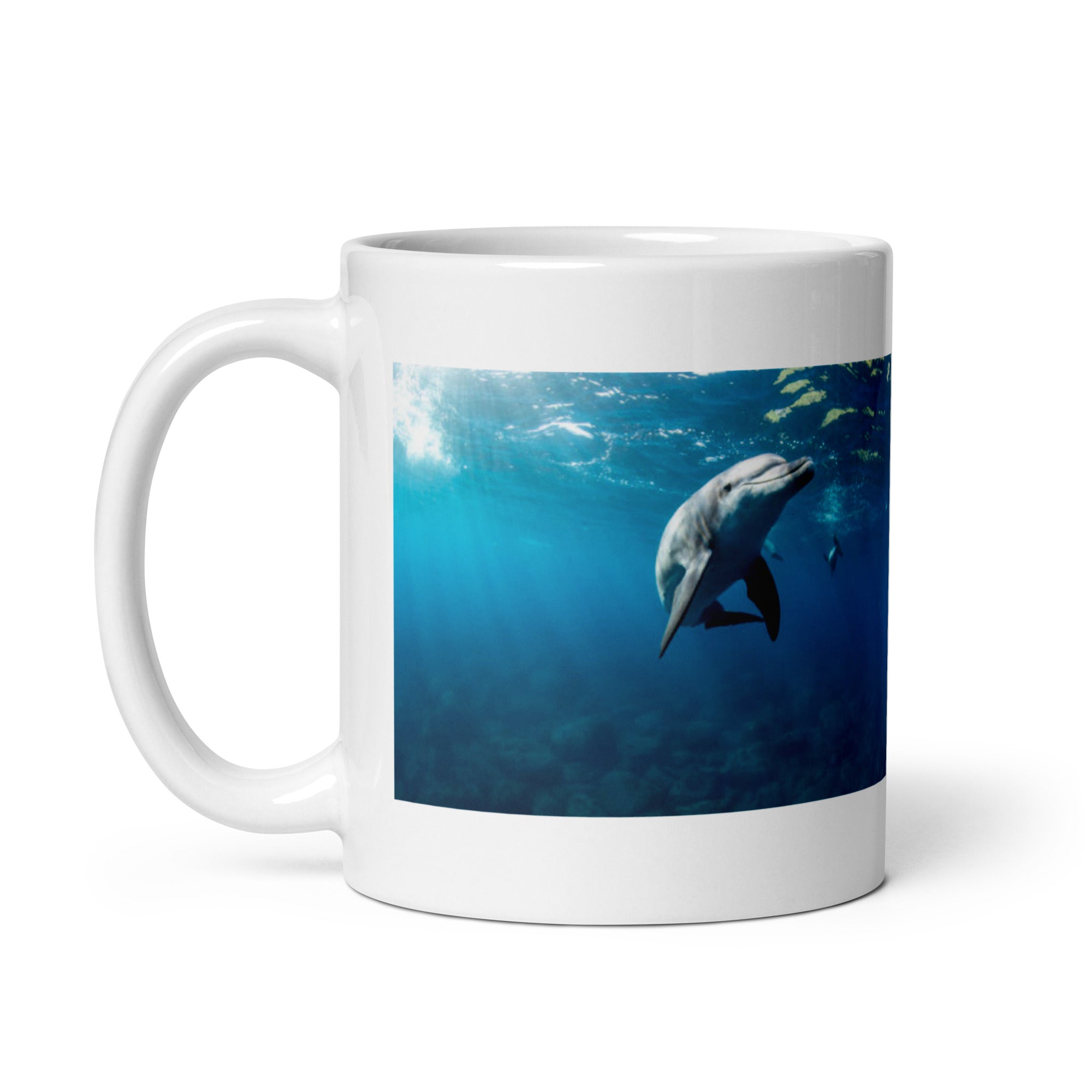 Dolphin Mug #1: The Echolocator (Ceramic)