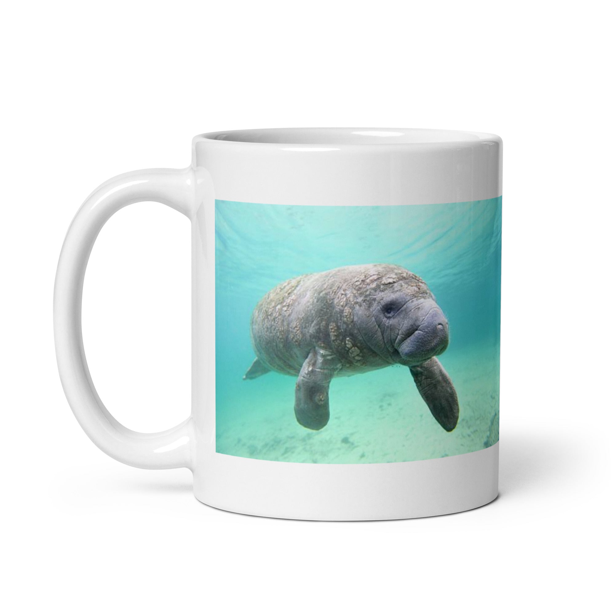 Manatee Mug #1: The Gentle Grazer (Ceramic)