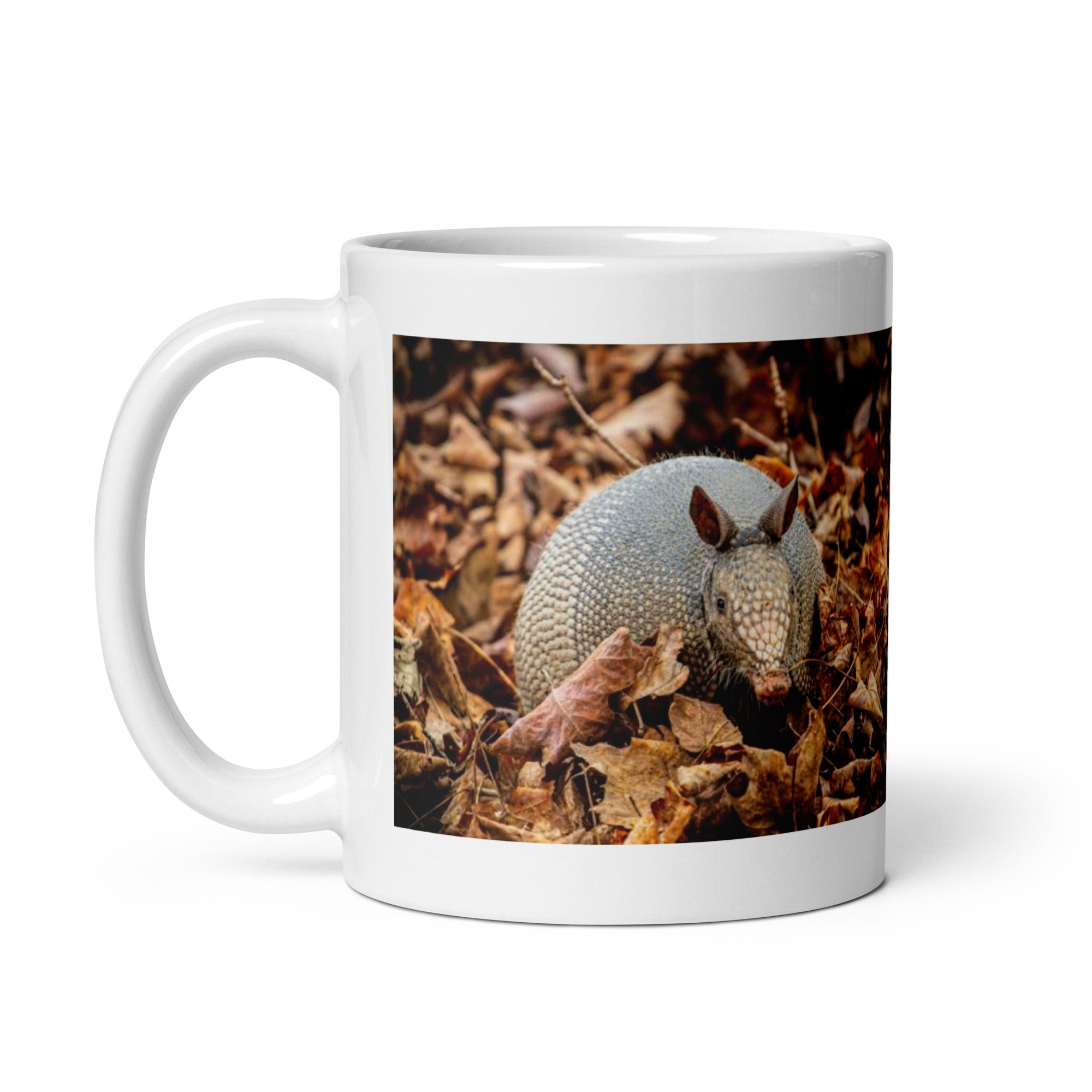 Armadillo Mug #1: The Armored Excavator (Ceramic)