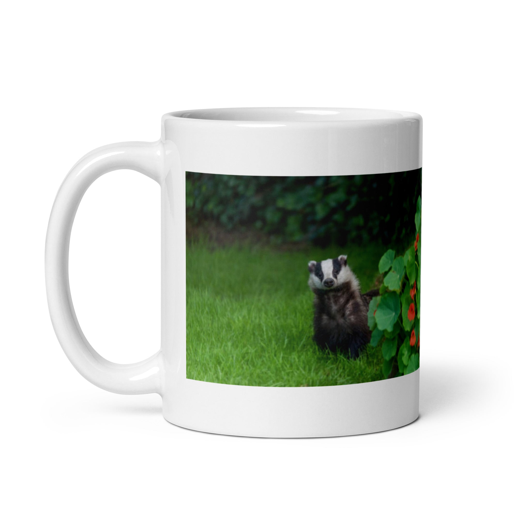 Badger Mug #1: The Fearless Forager (Ceramic)