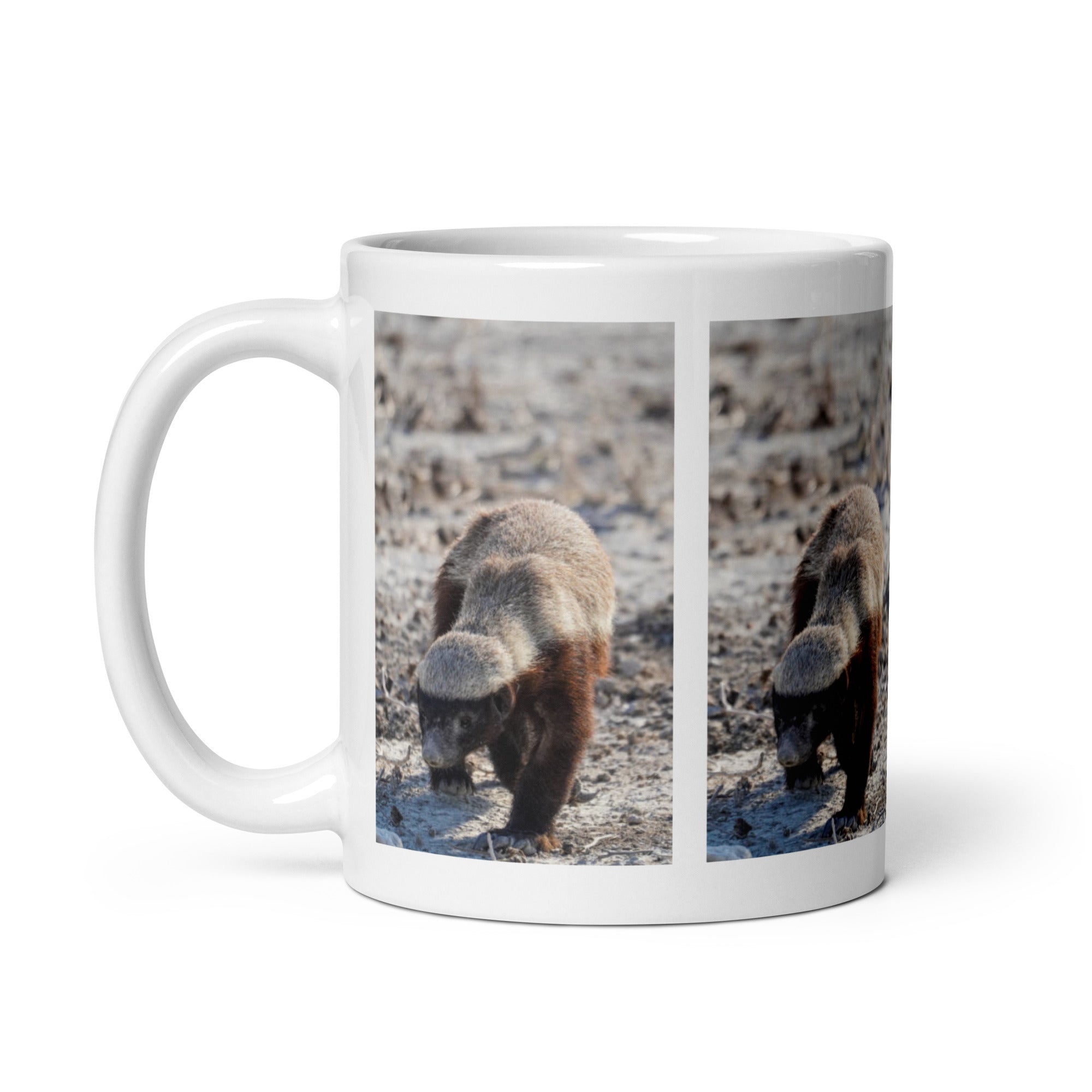 Honey Badger Mug #1: The Fearless Forager (Ceramic)