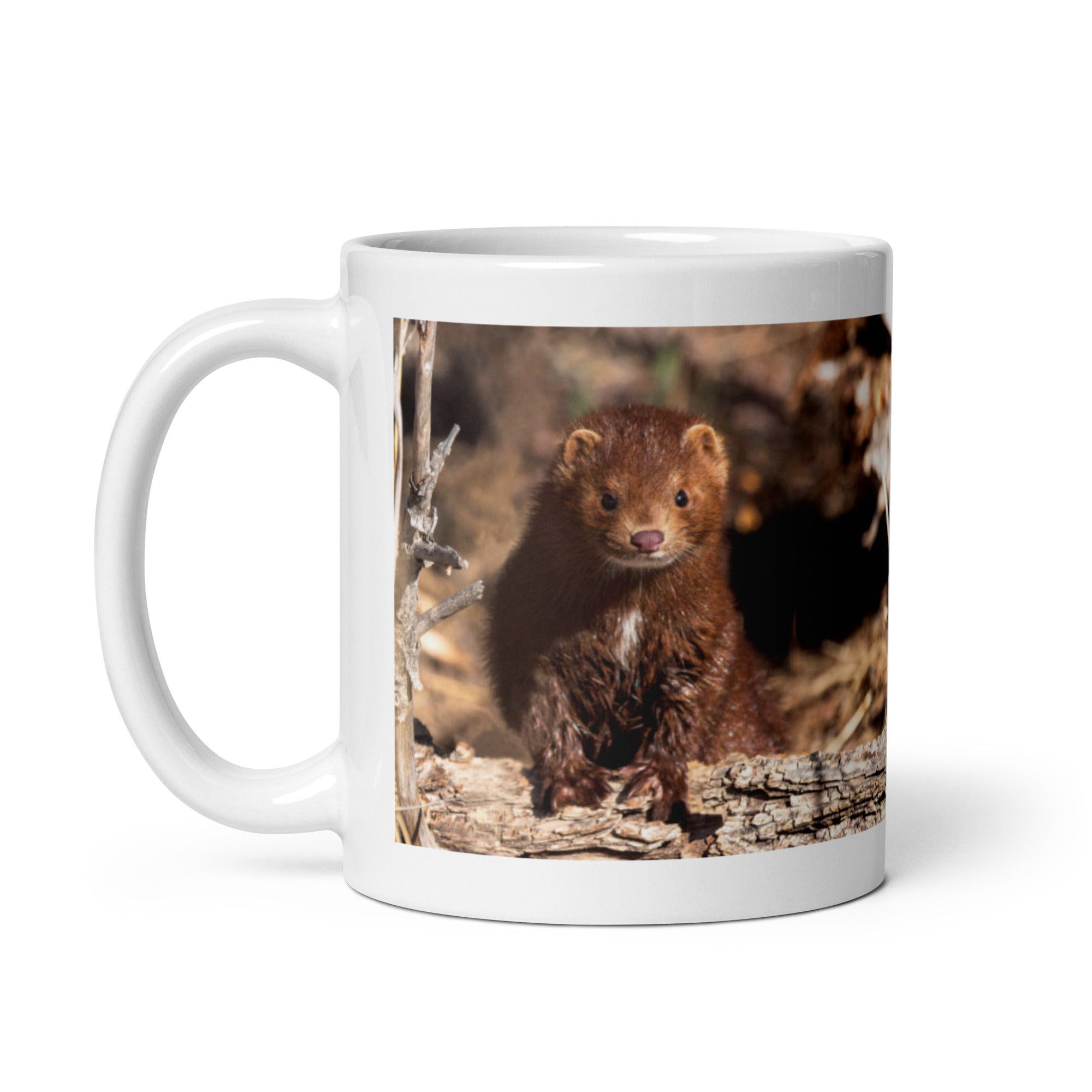 Mink Mug #1: The Semiaquatic Hunter (Ceramic)